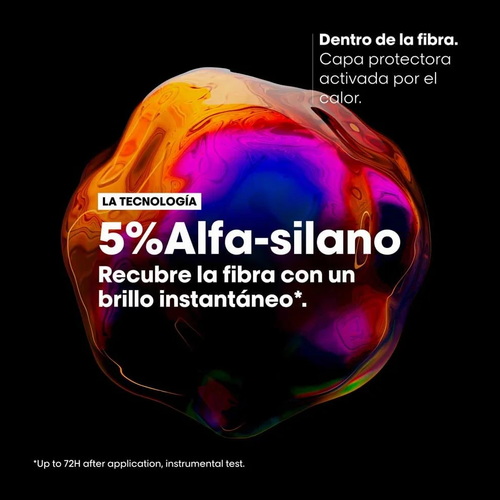 L'Oréal Professionnel Serie Expert Vitamino Color Spectrum Serum Glass Shine, Tratamiento Profesional Anti-frizz con Protección Térmica, Sin Aclarado, Brillo hasta 10 Lavados, Cabello Teñido, 30 ml