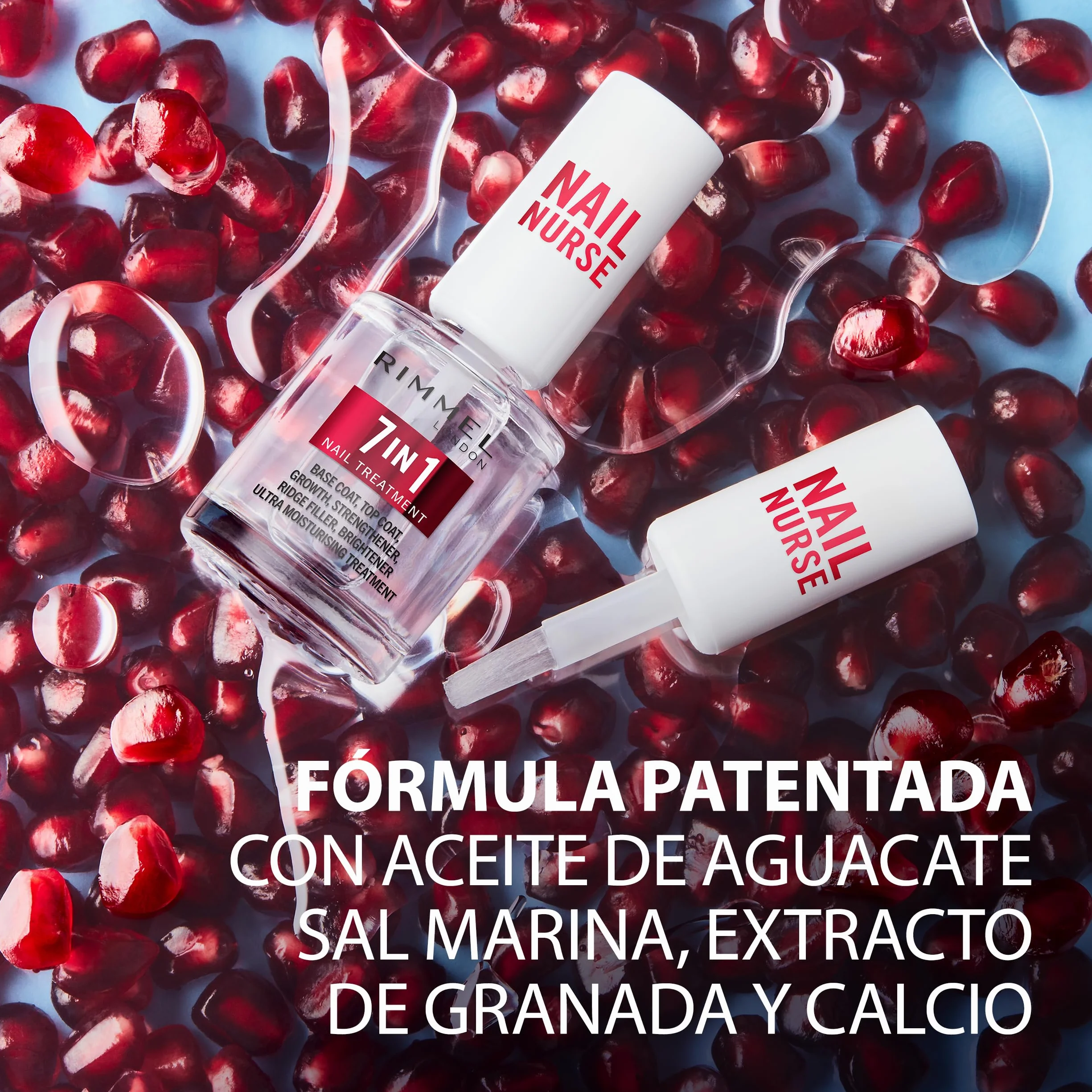 Rimmel London Nail Care Multi Benefit 7 in 1 Tratamiento de uñas 12 ml