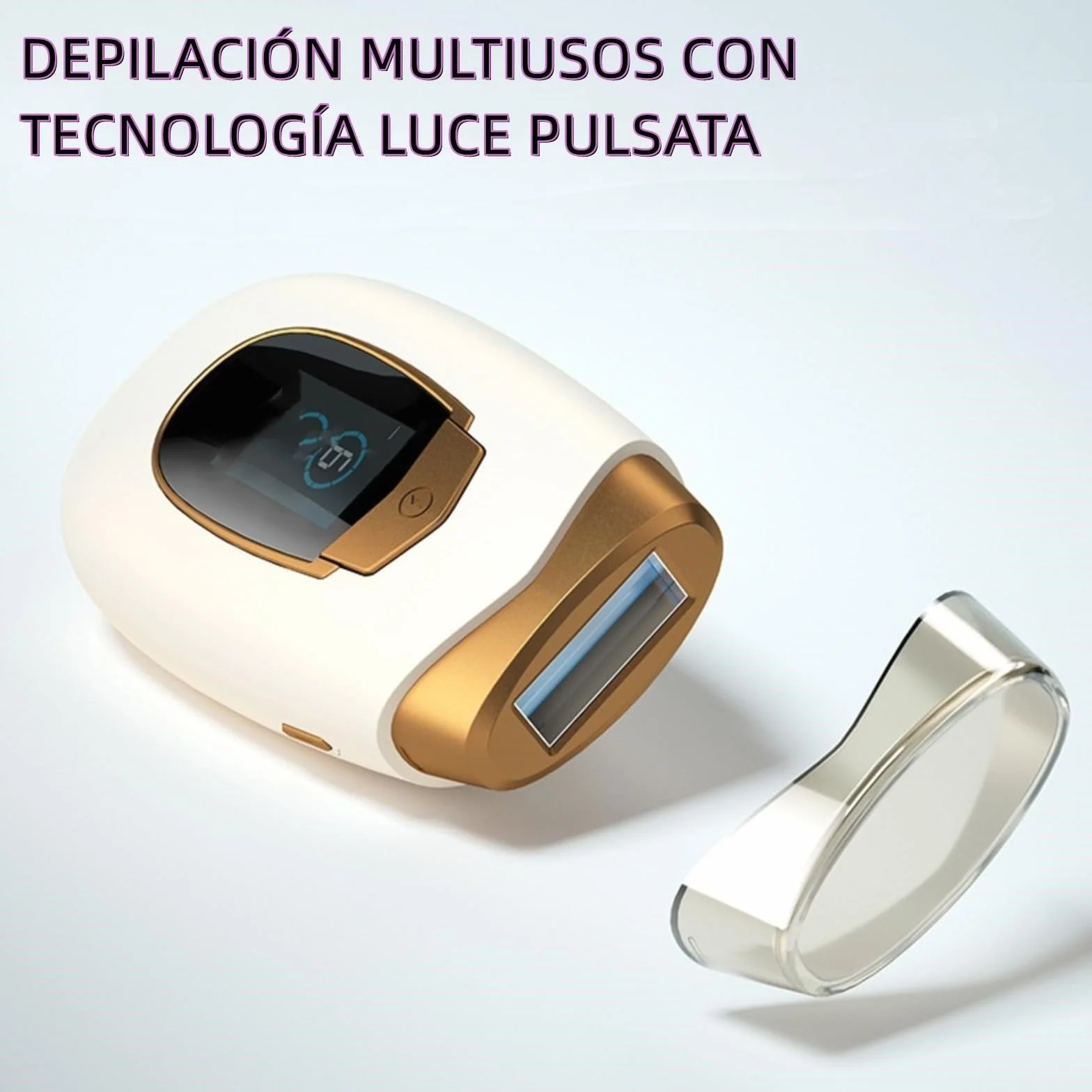 Lumina Lumisilk Depiladora Laser 2.0 Pro, IPL Tecnología, Detiene Crecimiento Vello, Depilación Facial Bikini Corporal