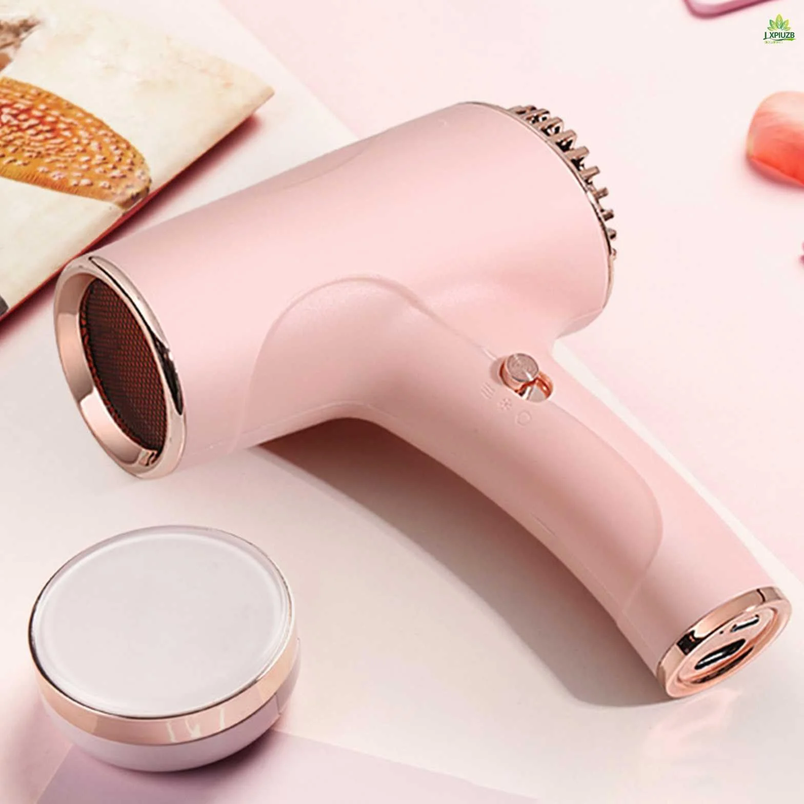 Secador De Pelo Sin Cable, 2600 Mah Recargable Secador Pelo Viaje, 500w Secador De Pelo con Temperatura Constante Secadores De Pelo, para Uso Interior/Exterior