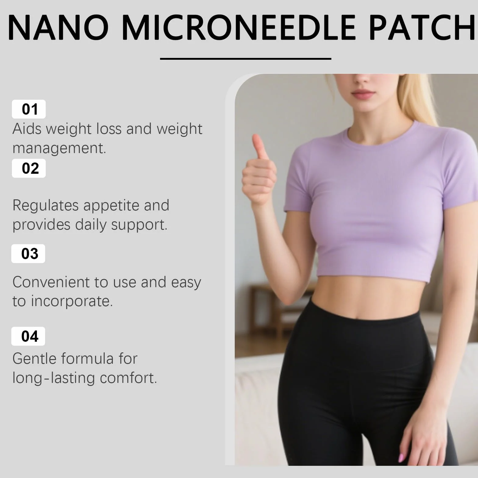 Parches Adelgazantes 10 en 1 con Nano Microagujas y Moringa Natural (3)