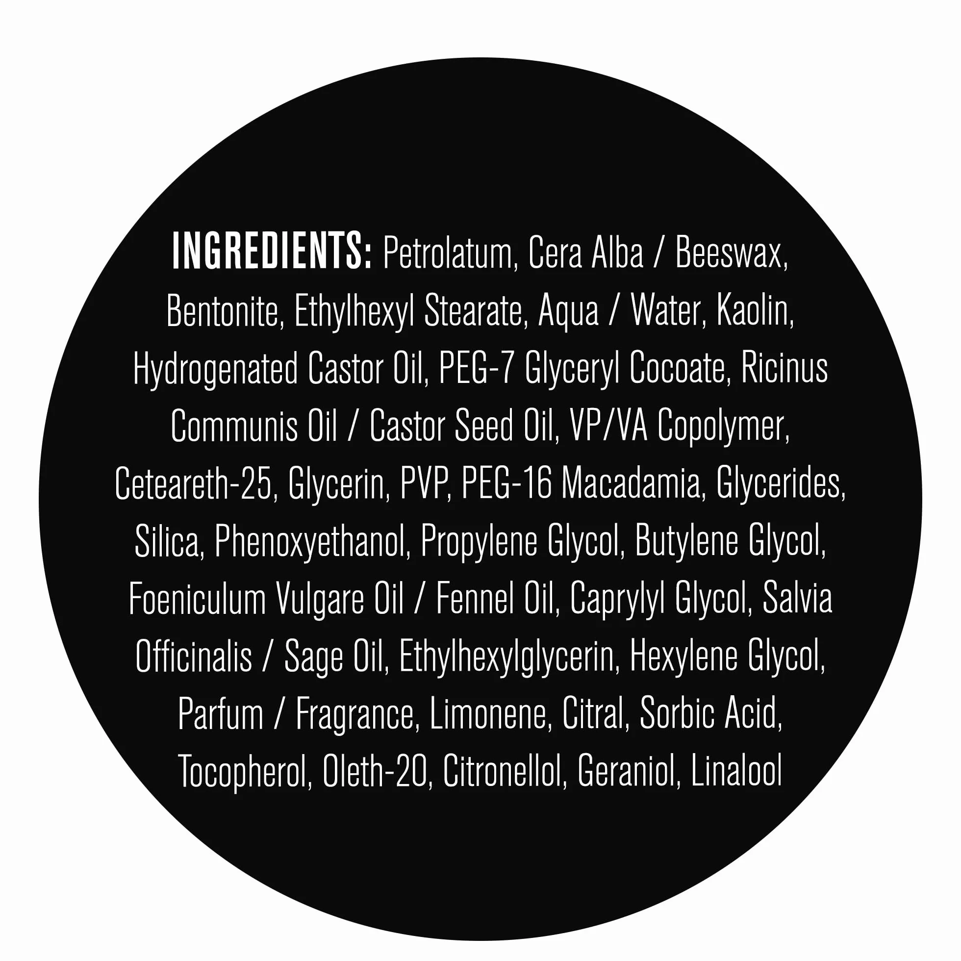 Baxter of California Pomada de arcilla para cabello natural, fijación firme, acabado mate 2 oz