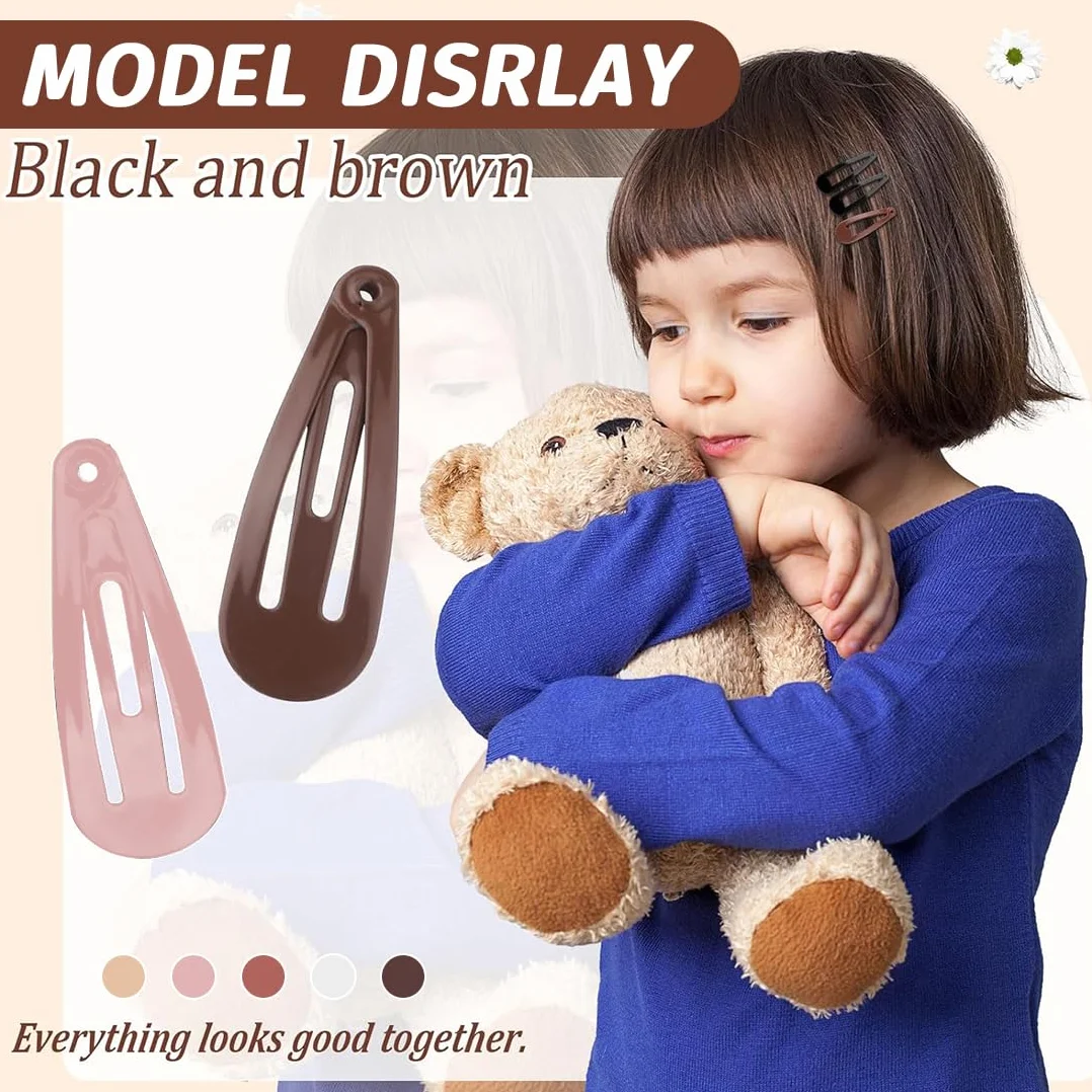 30 Piezas Pinzas Pelo Mujeres Niñas, 3 cm Horquillas Pelo Morandi Mate Accesorios Cabello