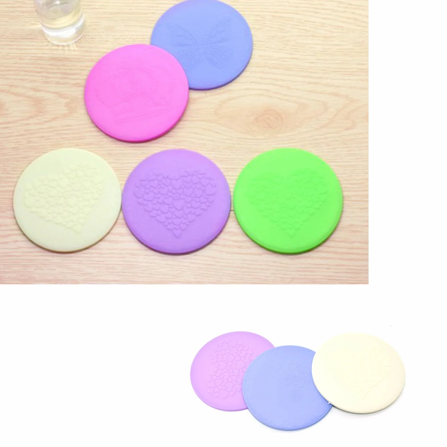 Mini Espejo de Bolsillo Redondo Portátil 30 Piezas para Bolsos y Viaje