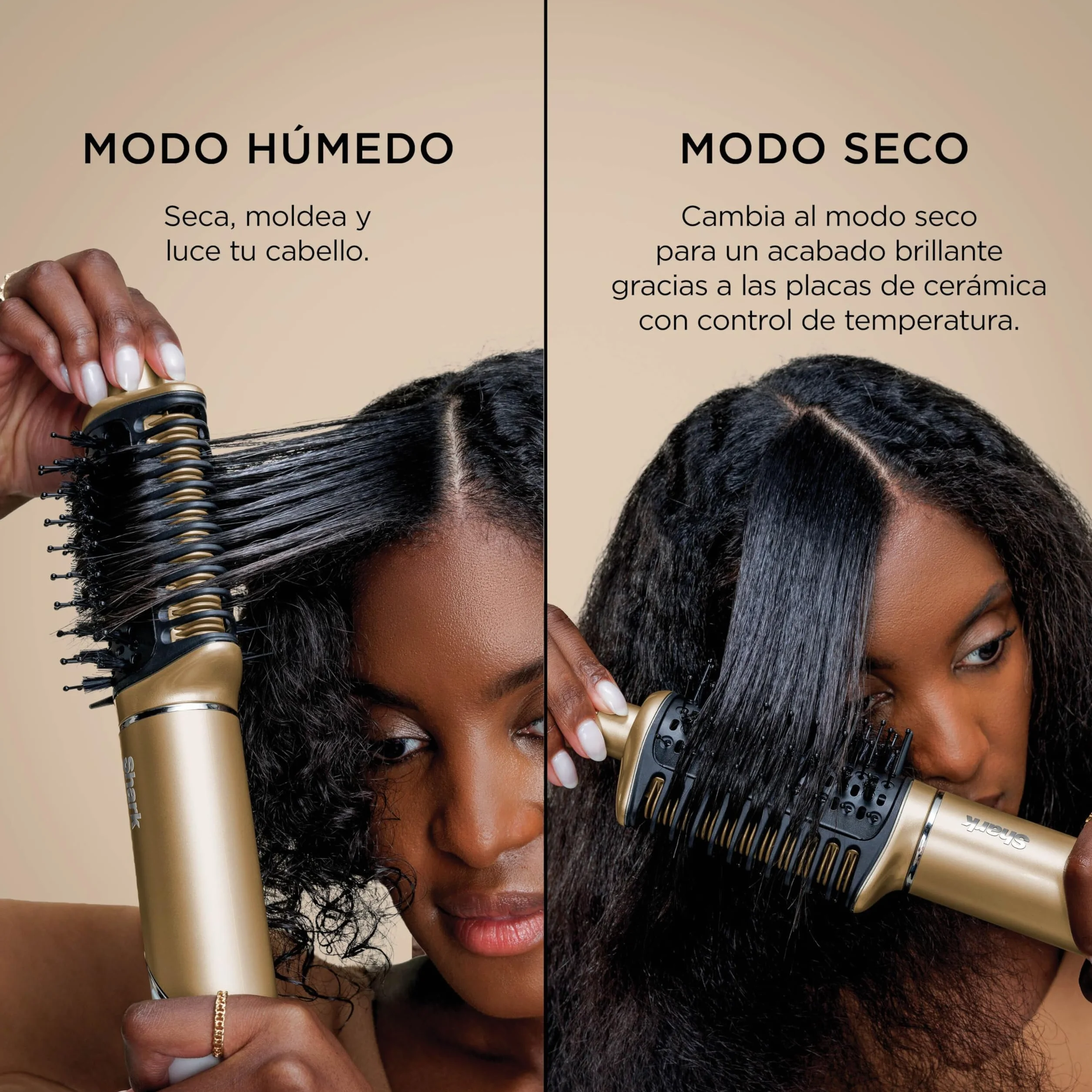 Shark Glam Multi-Styler Rizador Ondas Rizos Automático Difusor Concentrador Turbo Cepillo Aire Plancha