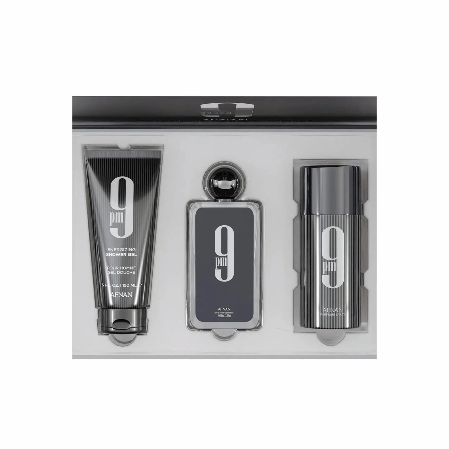 Afnan 9pm Set 3 Pcs para Hombre