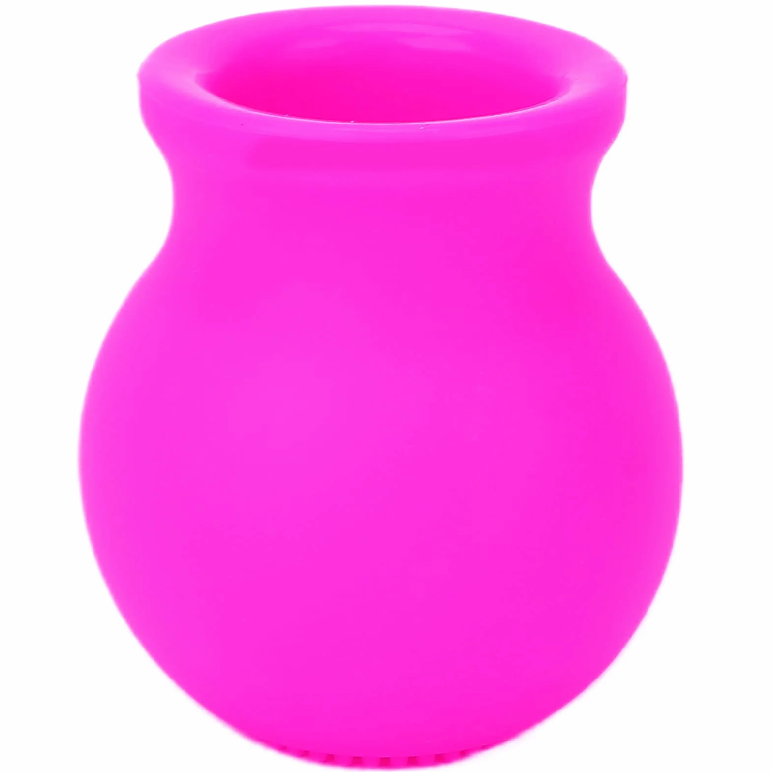 Herramienta de silicona suave para relleno de labios, cepillo de labios natural, dispositivo de boca sexy (rosa)