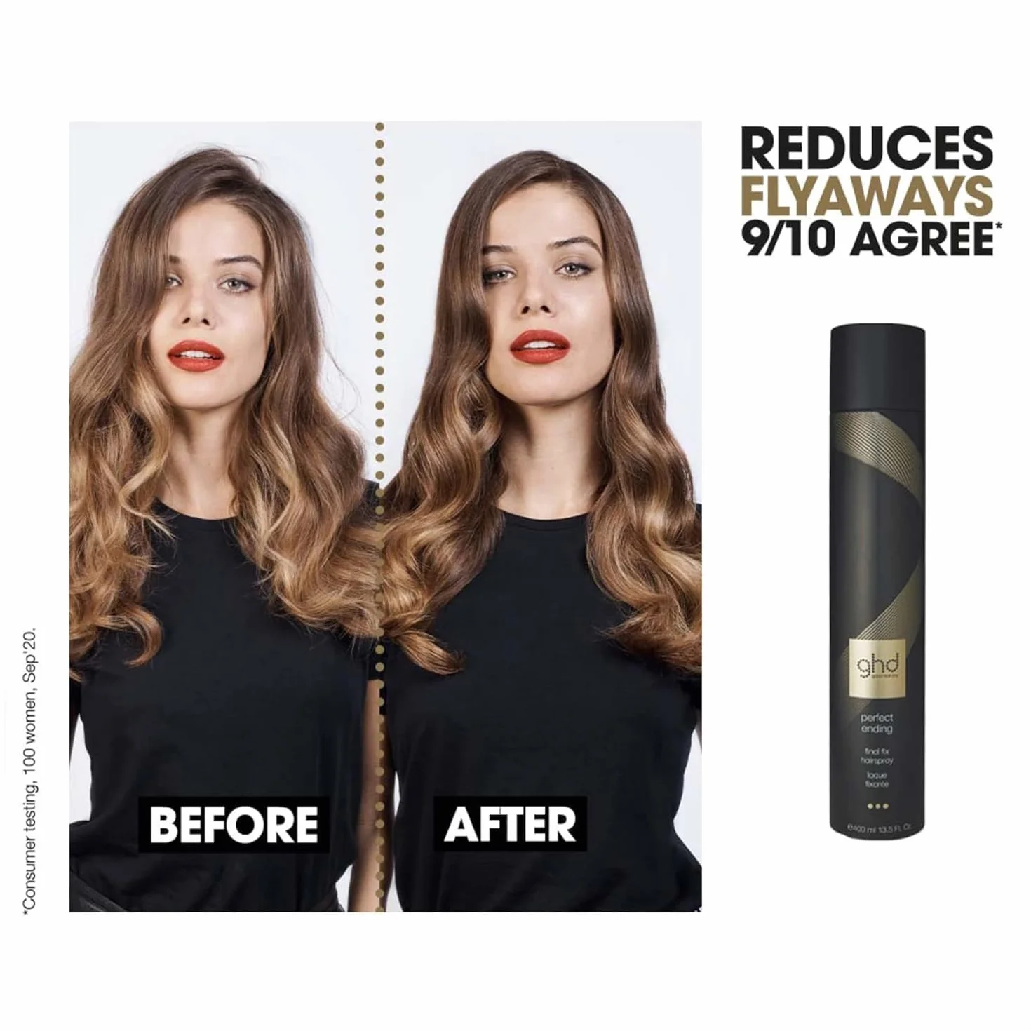 ghd Perfect Ending Spray de Fijación Profesional 75ml Todo Tipo de Cabellos