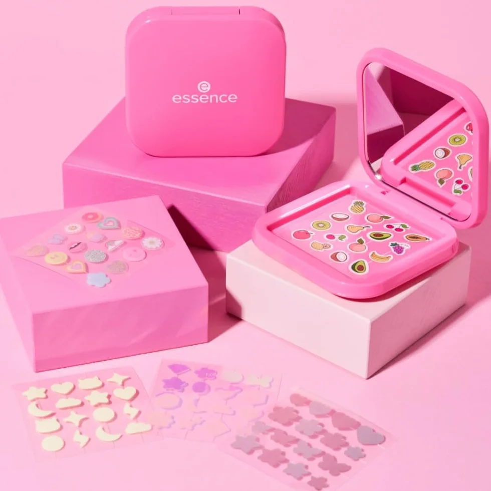 Essence PIMPLE PATCHES SET 80pcs parches para granos holográfico