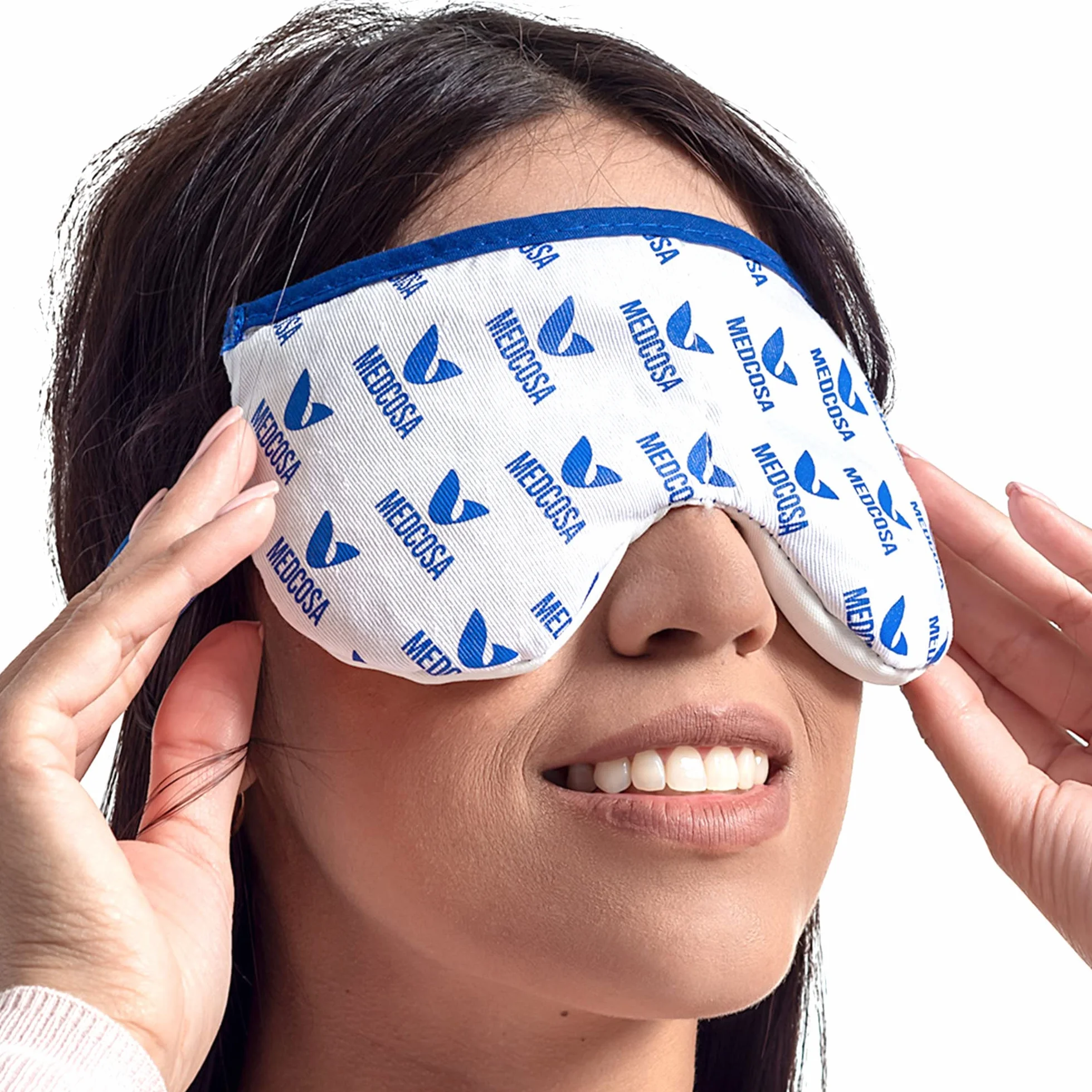 Medcosa Antifaz de calor reutilizable para aliviar molestias de ojos secos, orzuelos y blefaritis