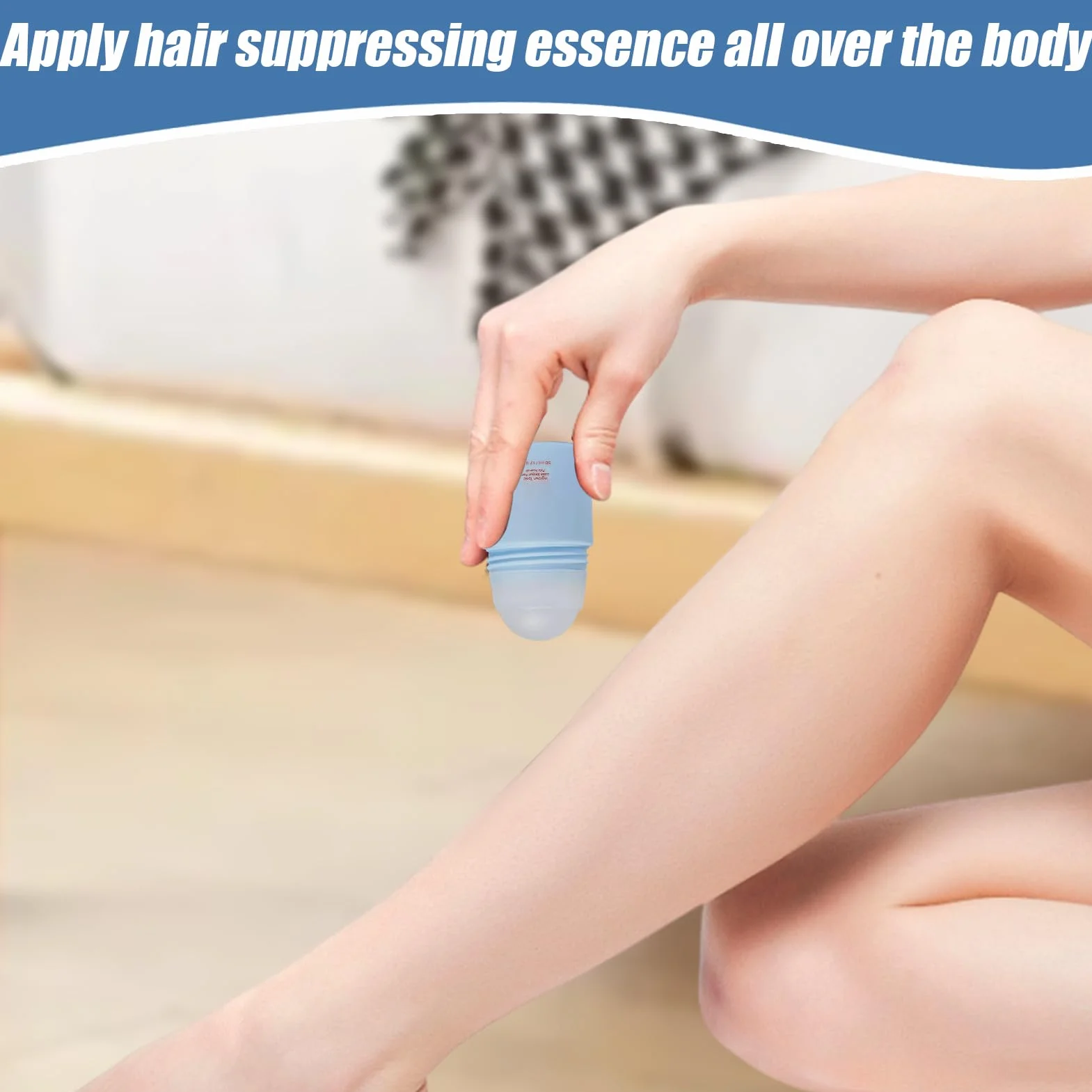 Tratamiento Anti-Vellos Encarnados Roll-On 50 Ml Rostro Zona Bikini Solución Corporal Calmante Portátil