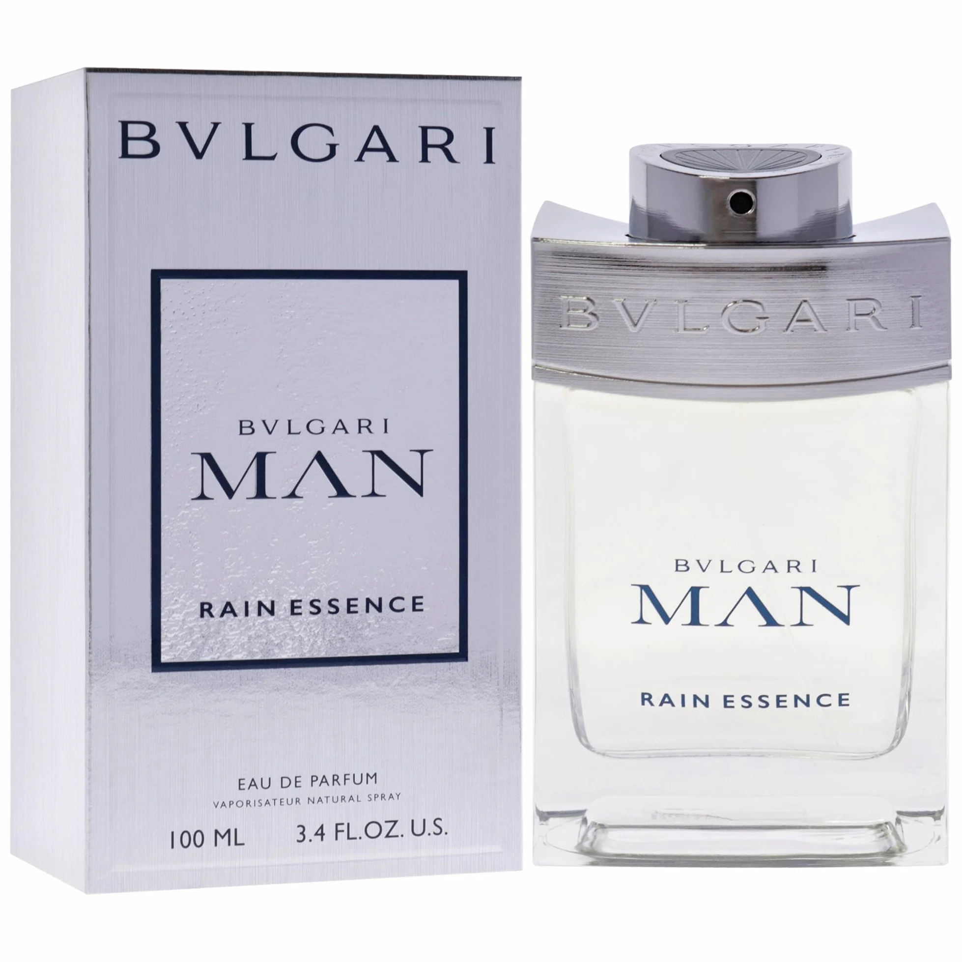 Bulgari Man Rain Essence Eau de Parfum Perfume Hombre Edp 100 ml