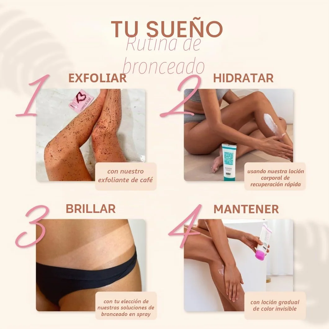 MineTan Caramel, Autobronceador corporal - 1000 ml.