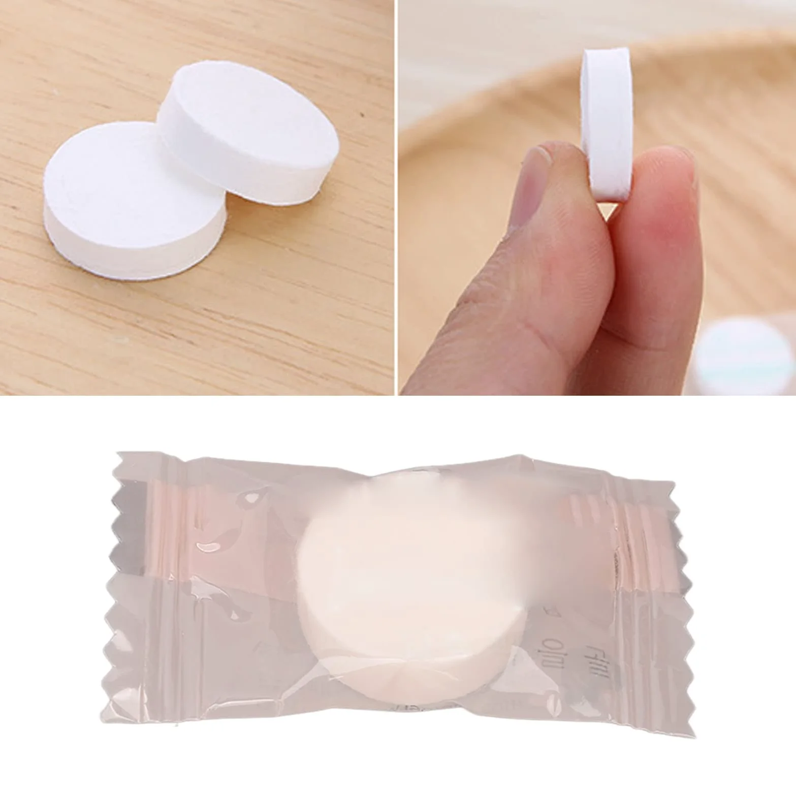 Generic Mascarilla Comprimida de Bricolaje Artesanía Hidratación Eficiente Mascarilla Facial Comprimida de 20 Piezas para Prácticas Ecológicas