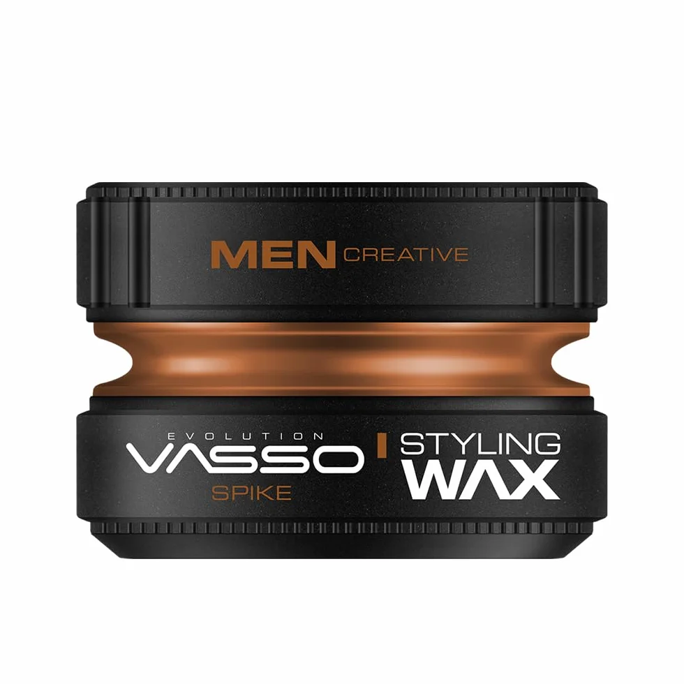 Vasso Spike Pro Clay Hair Dry Surfer Cera de Peinado Aspecto Mate 150 ml Marrón