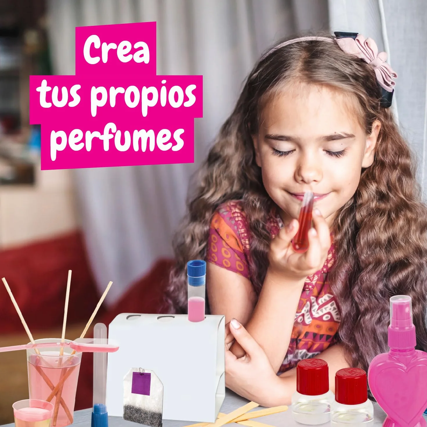 Science4you Fábrica de Colonias para Niños - Laboratorio de Perfumes, Kit de Ciencias STEM, Juguetes para Hacer Perfumes, Regalo 8+