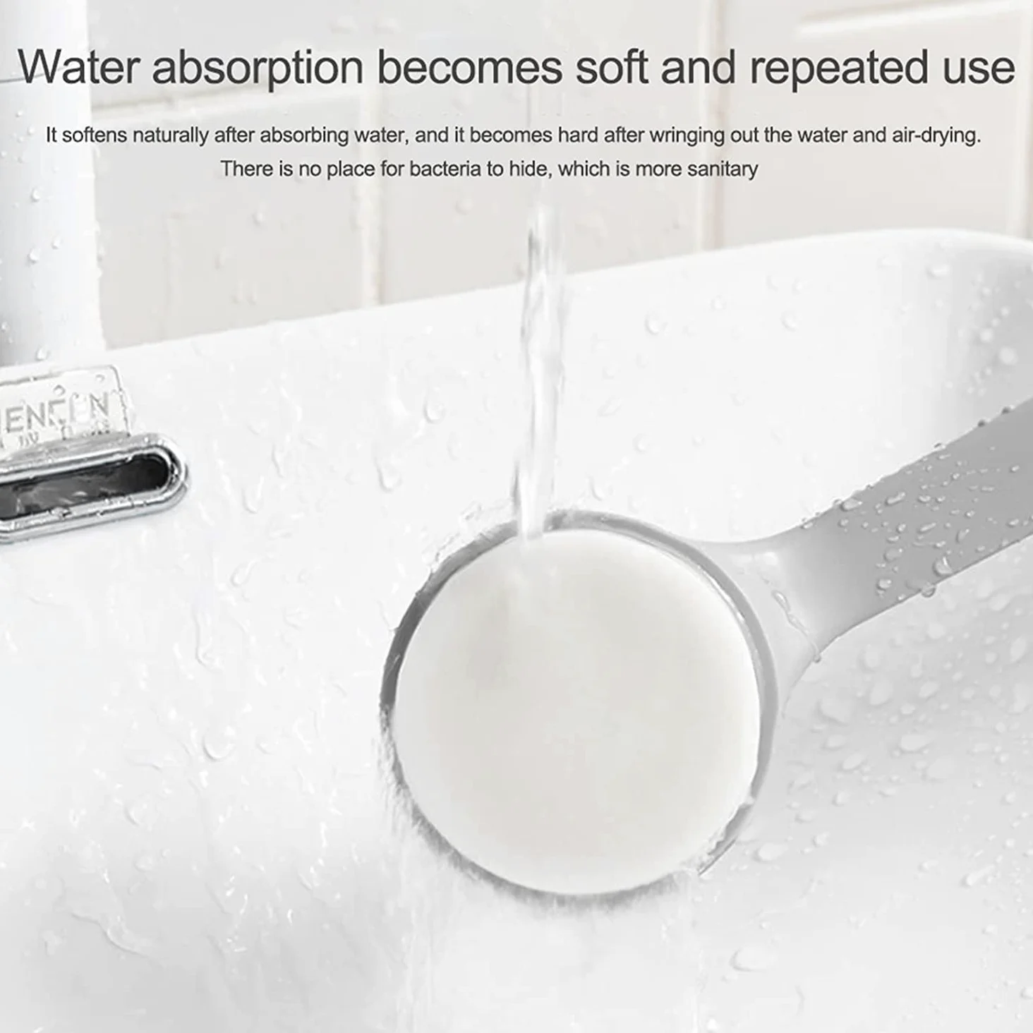 2 unids Esponja Ducha detérgico Lotion aplicador Esponja baño Espalda Cepillo Largo Mango de Cuerpo Lavado de Cuerpo Cepillo de Piel