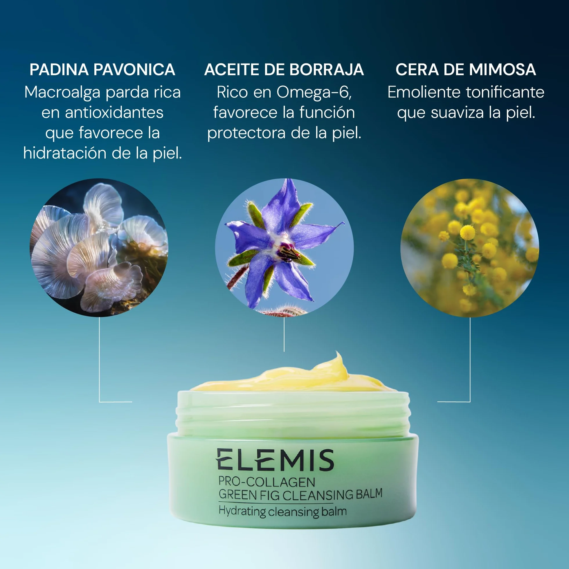 Elemis Pro-Collagen Cleansing Balm Antiedad Antiarrugas Desmaquillante Facial