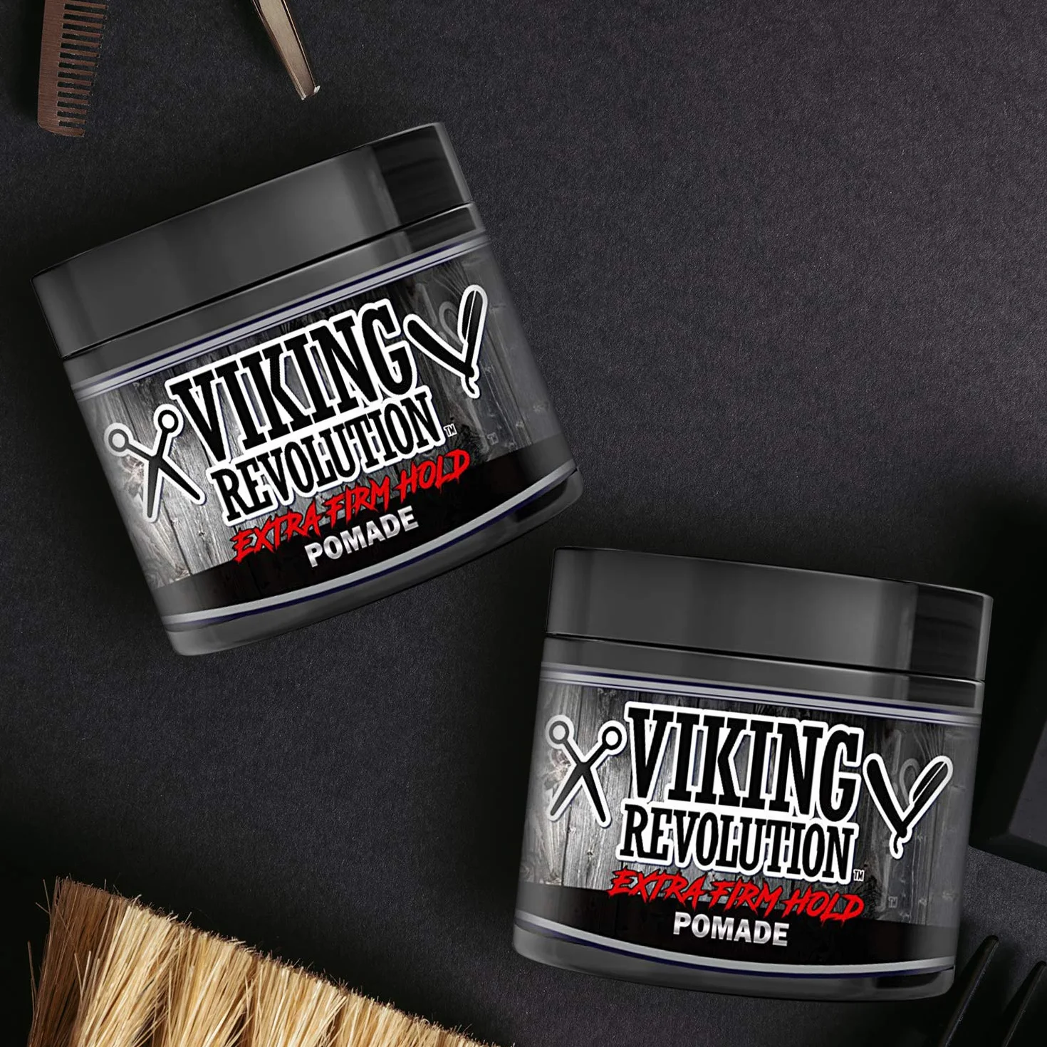 Extreme Hold Pomade for Men 2 Pack