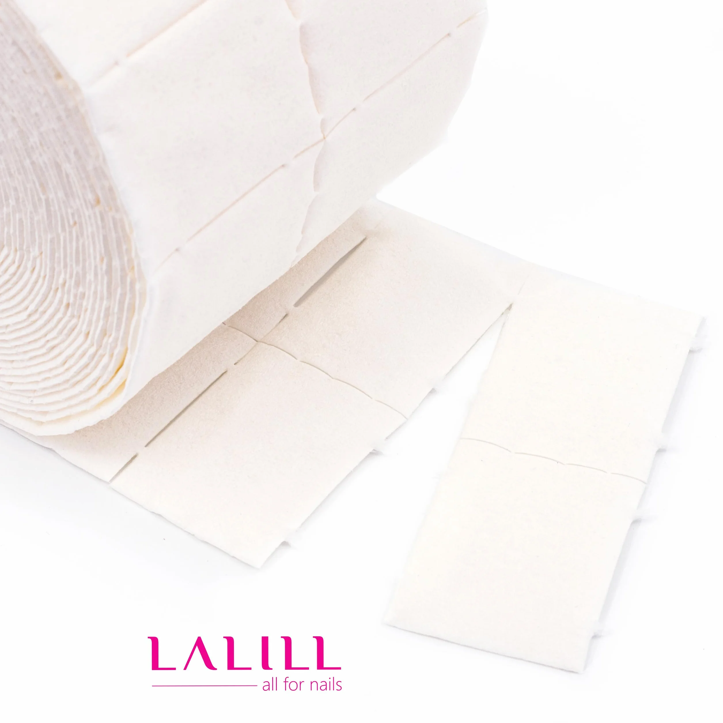 LALILL Cleaner de Uñas 500ml con Dosificador y 500 Almohadillas - Limpiador para Uñas de Gel y Semipermanente - Botella con Bomba 200ml - Algodón sin Pelusa