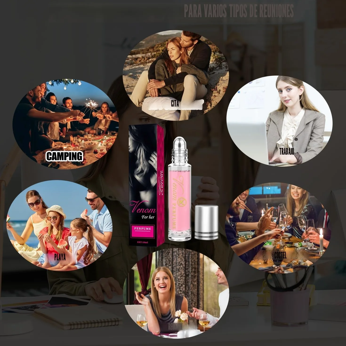 Perfume con Feromonas Mujer 10ml