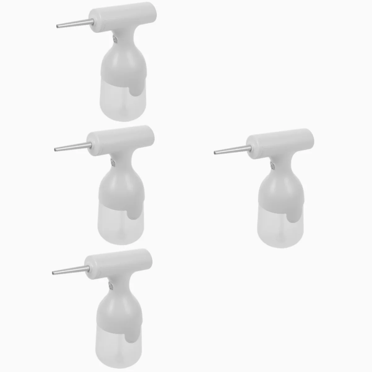 Didiseaon 4 Juegos Electrico Gel De Baño De Espuma Limpiador Facial Champú Limpiador Fabricante De Espumas Espumador De Burbujas Espumoso Abs.pp.