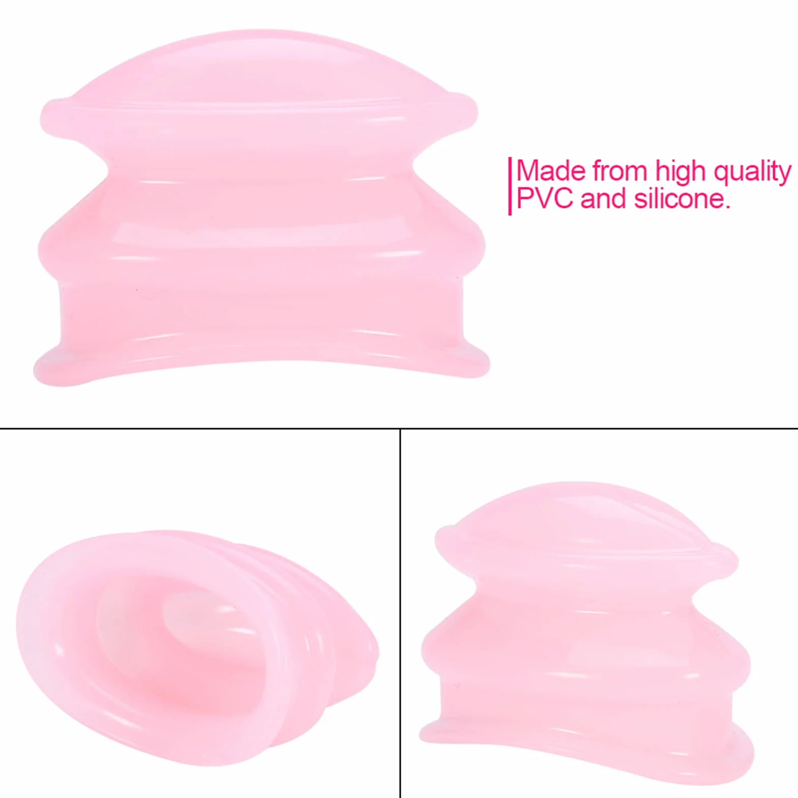 Labio de silicona portátil para labios, dispositivo de belleza