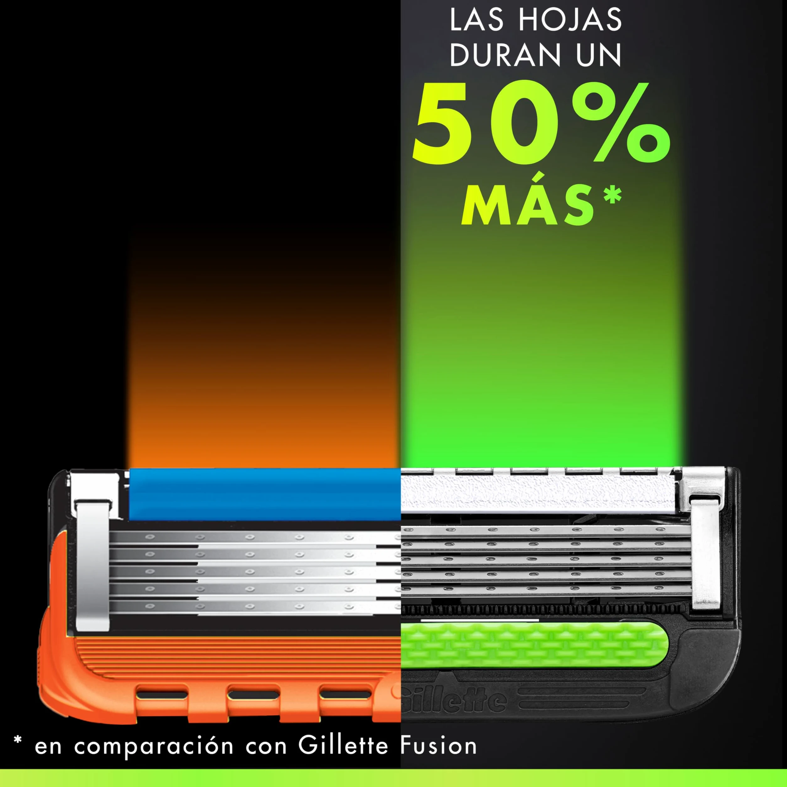 GilletteLabs Cuchillas de Afeitar Hombre, Pack de 16 | Recambios para Maquinillas de Afeitar con 5 Hojas Y Banda Lubricante, Compatible con Todas Las Maquinillas Gillette Labs