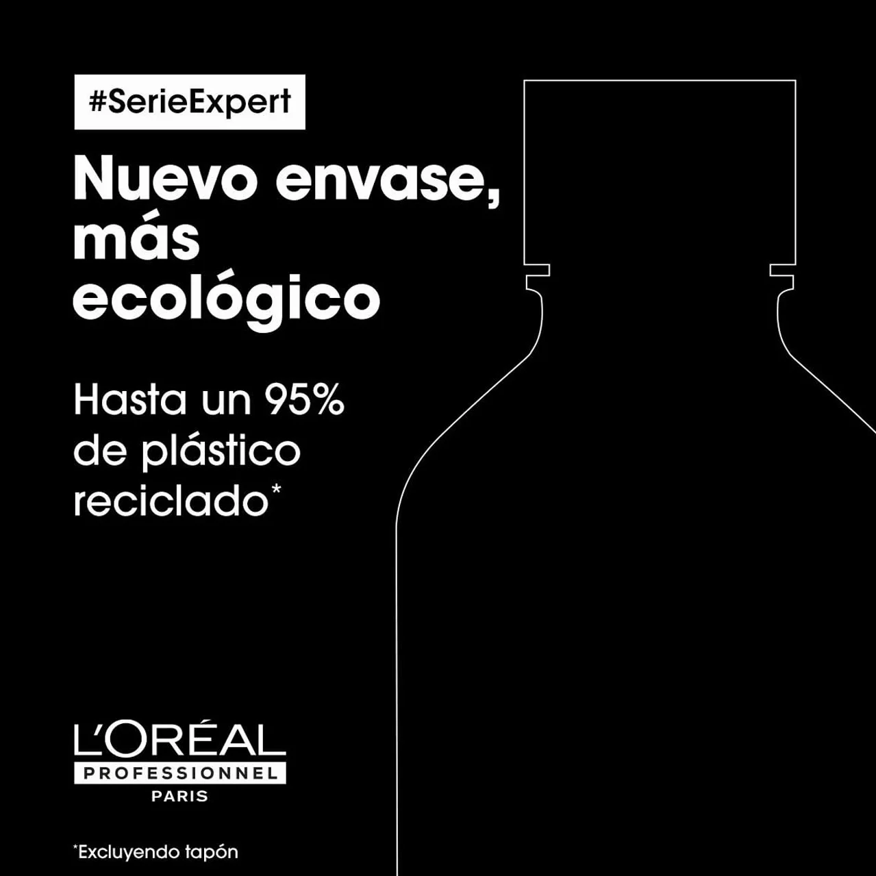 L'Oréal Professionnel Metal Detox Champú Sin Sulfatos 300 ml para Cabello Dañado