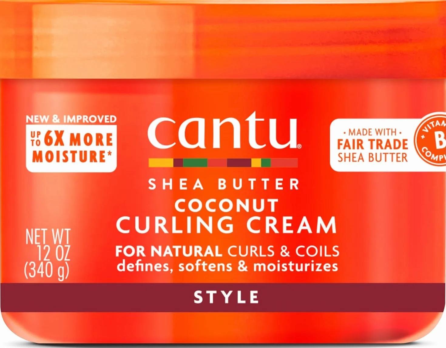 Cantu Crema de Manteca de Karité 340 g para Rizado Natural