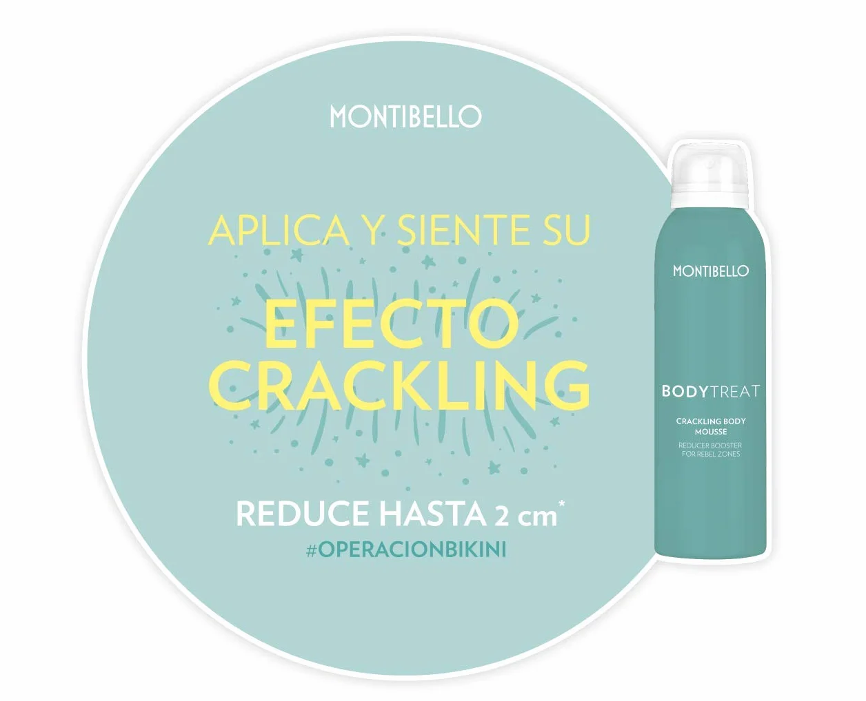 Montibello BodyTreat Crackling Body Mousse 200ml