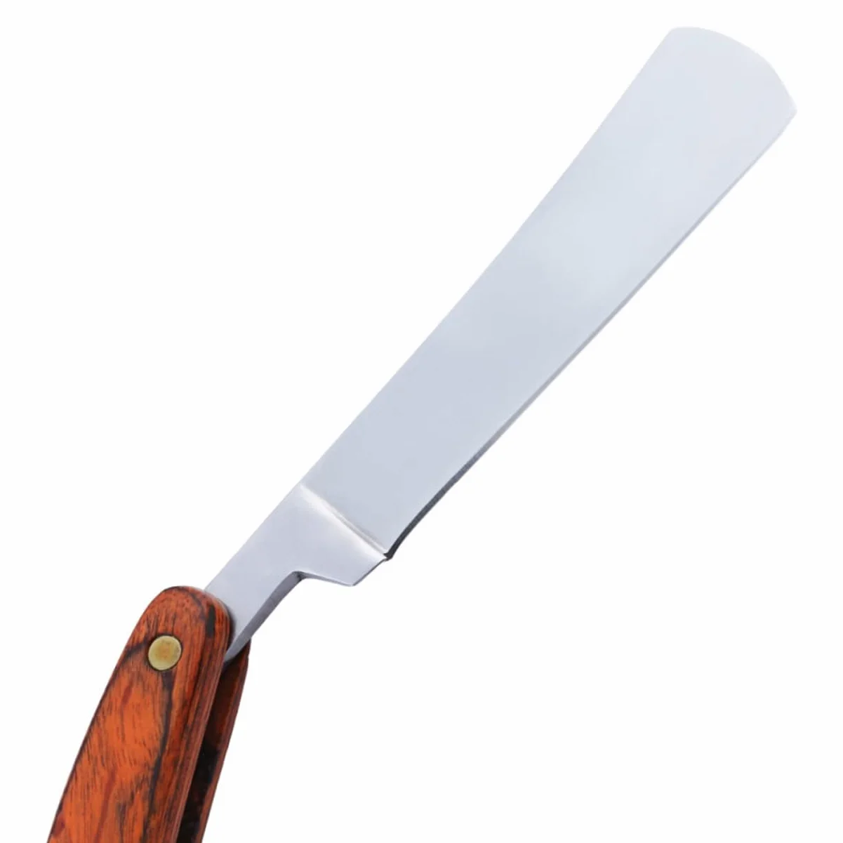 De Afeitar Clásica Mango De Madera Acero Afeitadora Peluquería