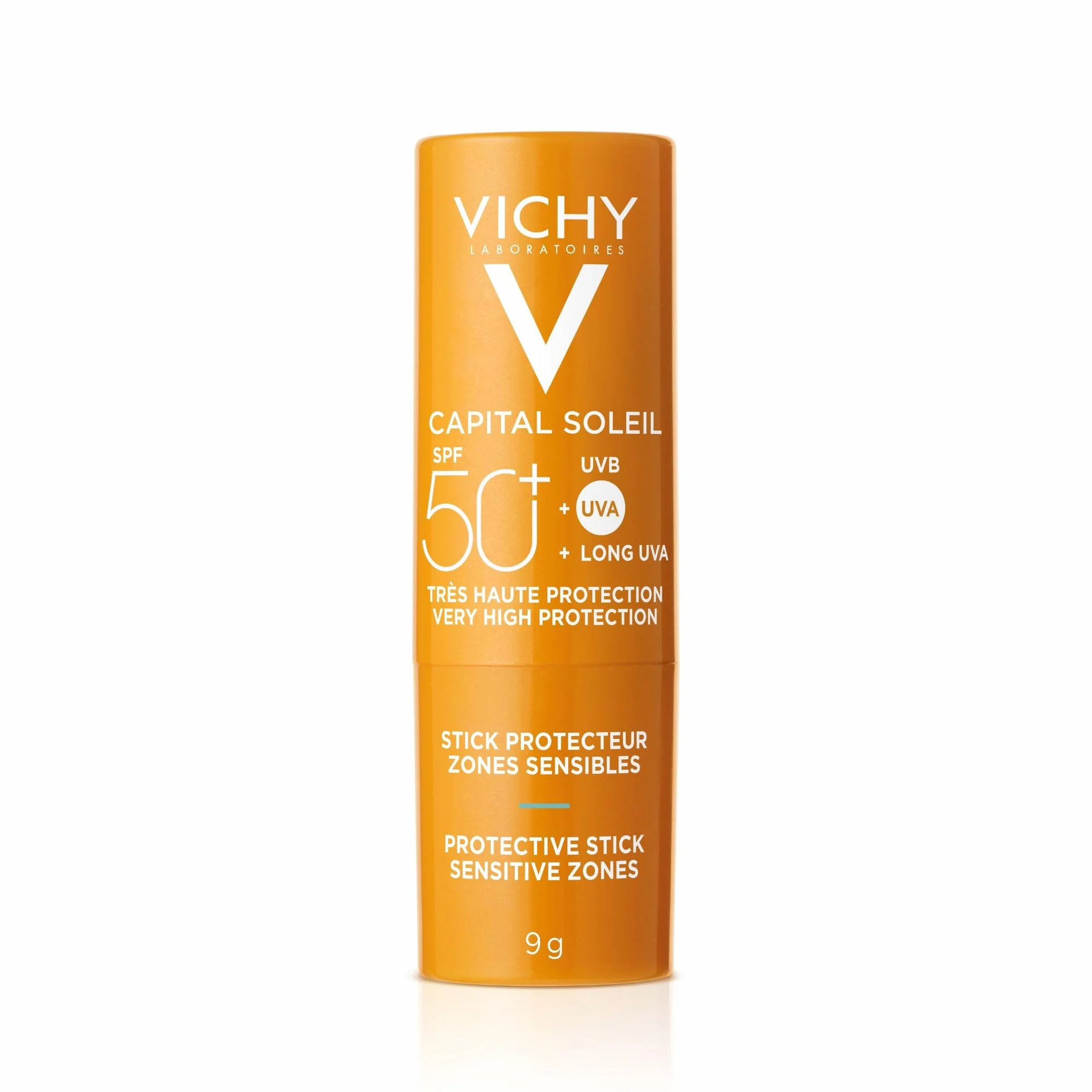 Vichy Capital Soleil Stick Zonas Sensibles SPF50+ Protección Solar Alto Espectro 9g