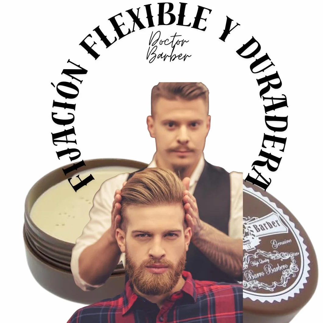 Doctor Barber Barro Barbero 80 g Cera acabado mate barba cabello