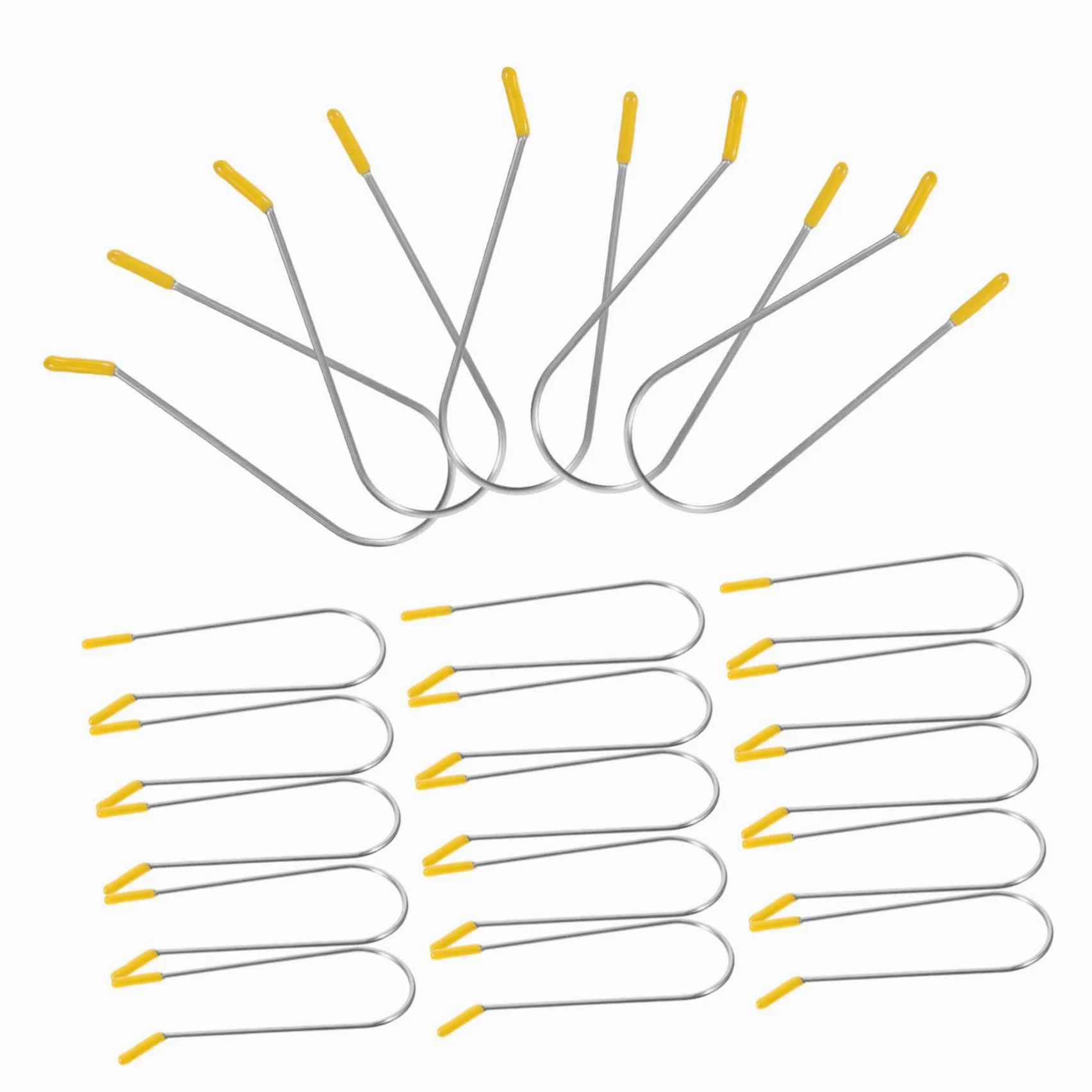 FRCOLOR 80 pinzas de repuesto para rodillos calientes, clips de repuesto para rodillos calientes, horquillas de repuesto, pinzas para el cabello, pinzas para el rizador caliente, clip de repuesto para
