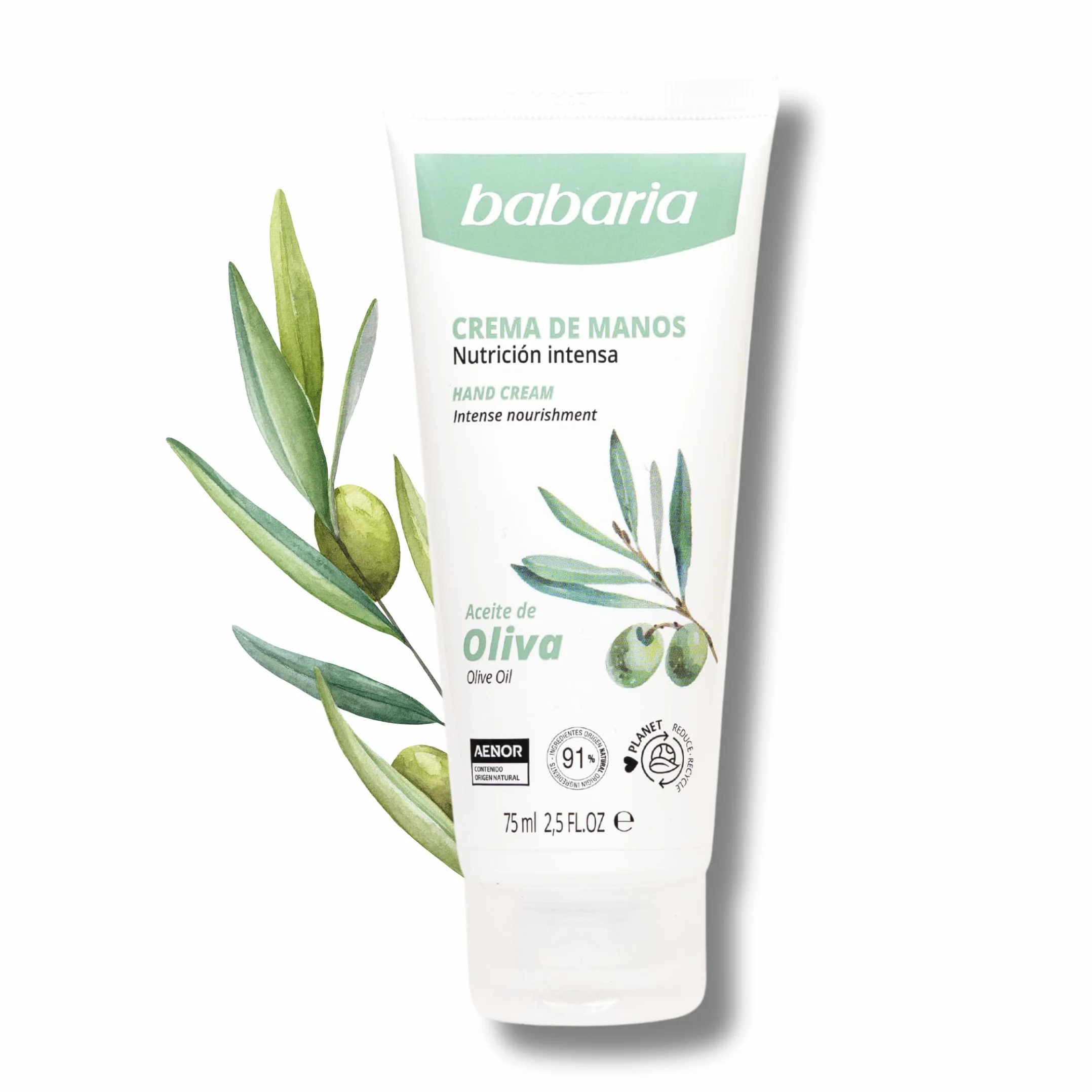 Babaria Crema Manos Reparadora Aceite de Oliva Agrietadas Secas Sabañones Working Hands