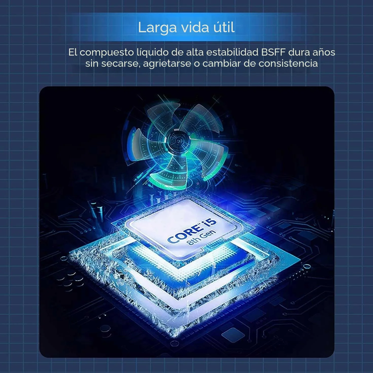 Pasta Térmica 3.5g con Toolkit CPU Thermal Compound Carbon Based High Performance