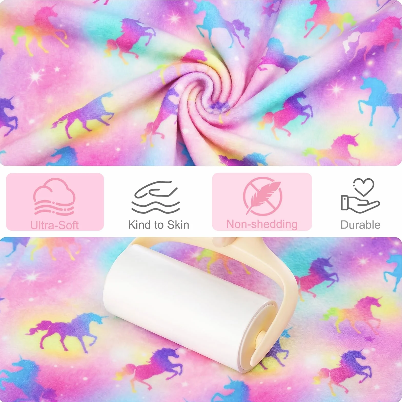 Toallas para el Cabello de Microfibra, 2 Piezas, Súper Absorbente, Turbante de Secado Rápido con Botón