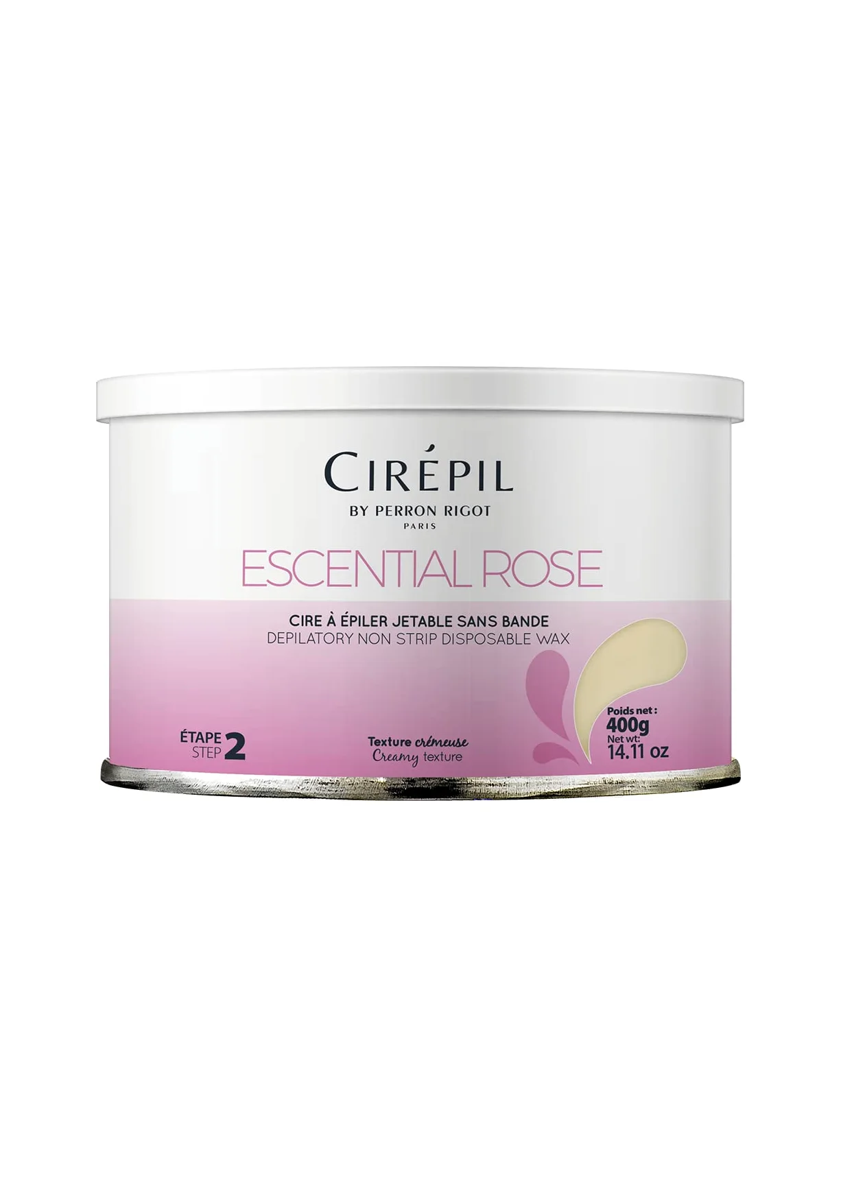 Escential Hair Removal Wax Rose 14.11 oz(Packaging May Vary) by Escential