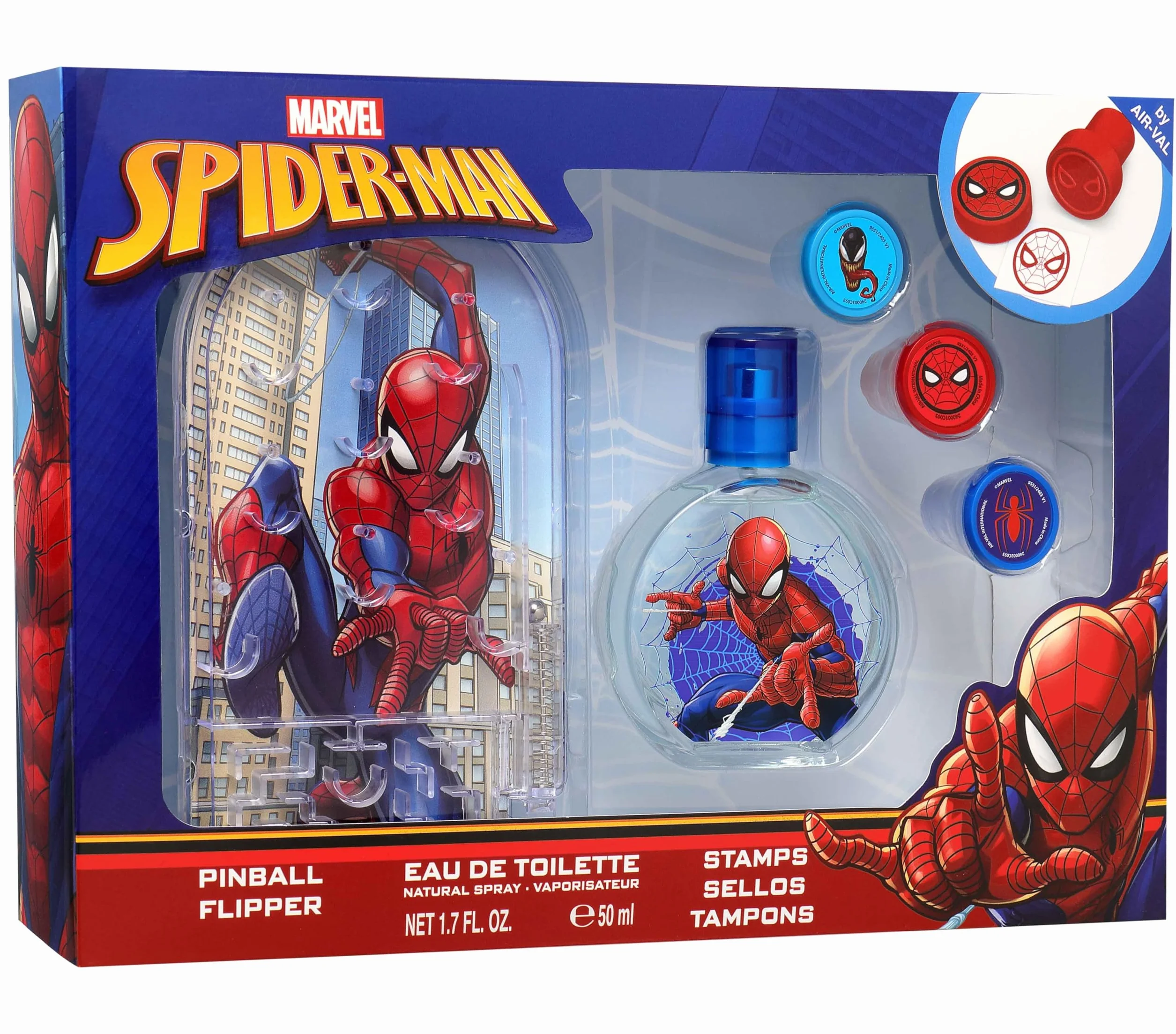 Spider-Man Estuche EDT 50 ml Pinball y Sellos