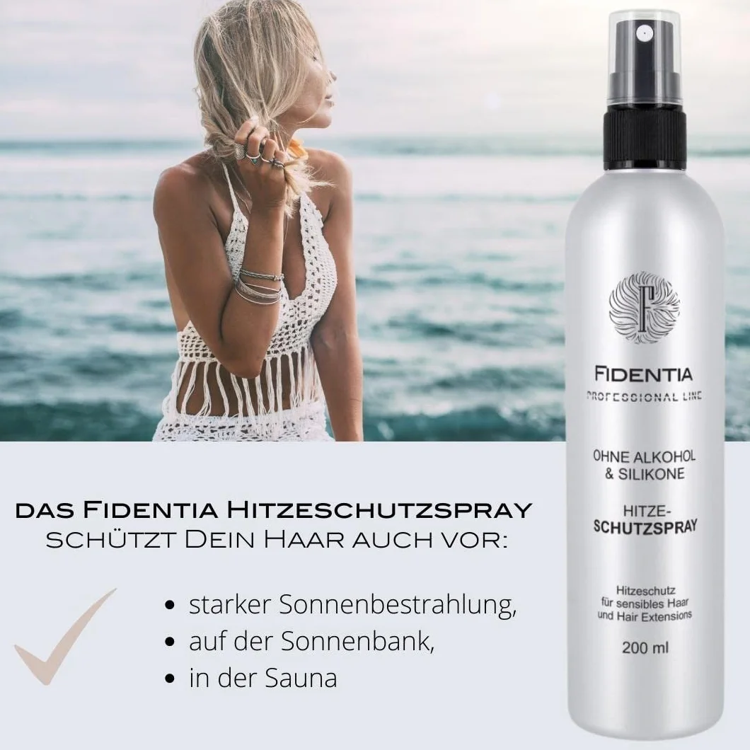Fidentia Spray Protector del Calor Sin Alcohol y Siliconas 200ml