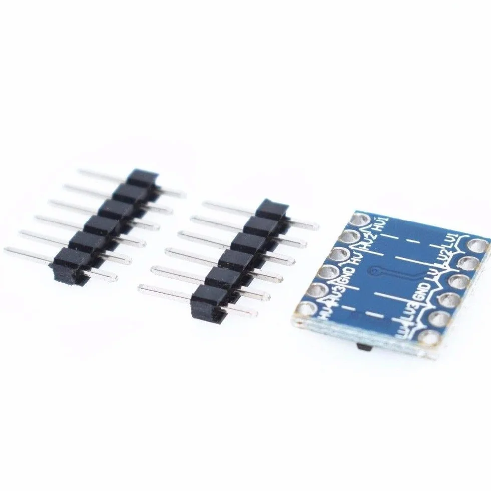 4 Channel IIC I2C Logic Level Converter Bi-Directional Module 5V to 3.3V (2pcs)