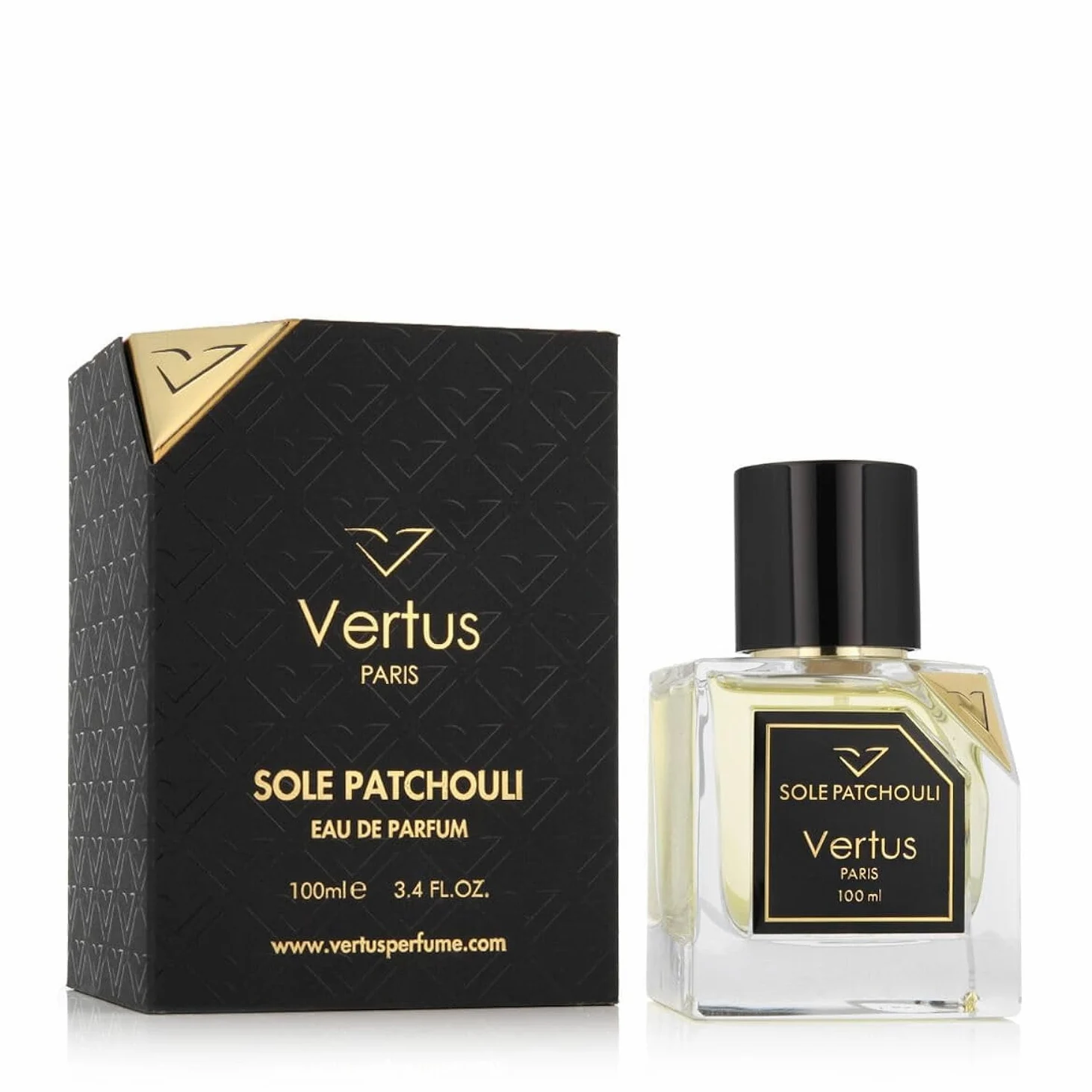 Vertus Sole Patchouli Paris Eau du Parfum (EDP) Unisex 3.4 FL oz/3.4oz