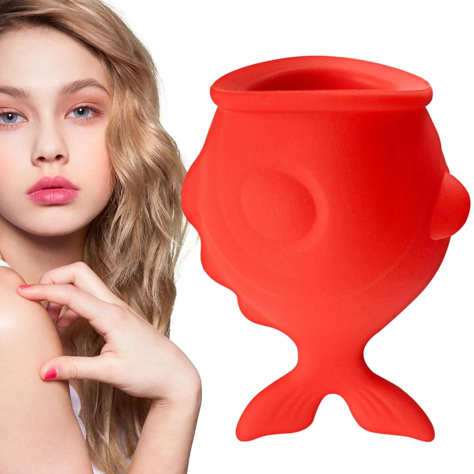 Dispositivo relleno labios silicona larga duración para boca puchero natural