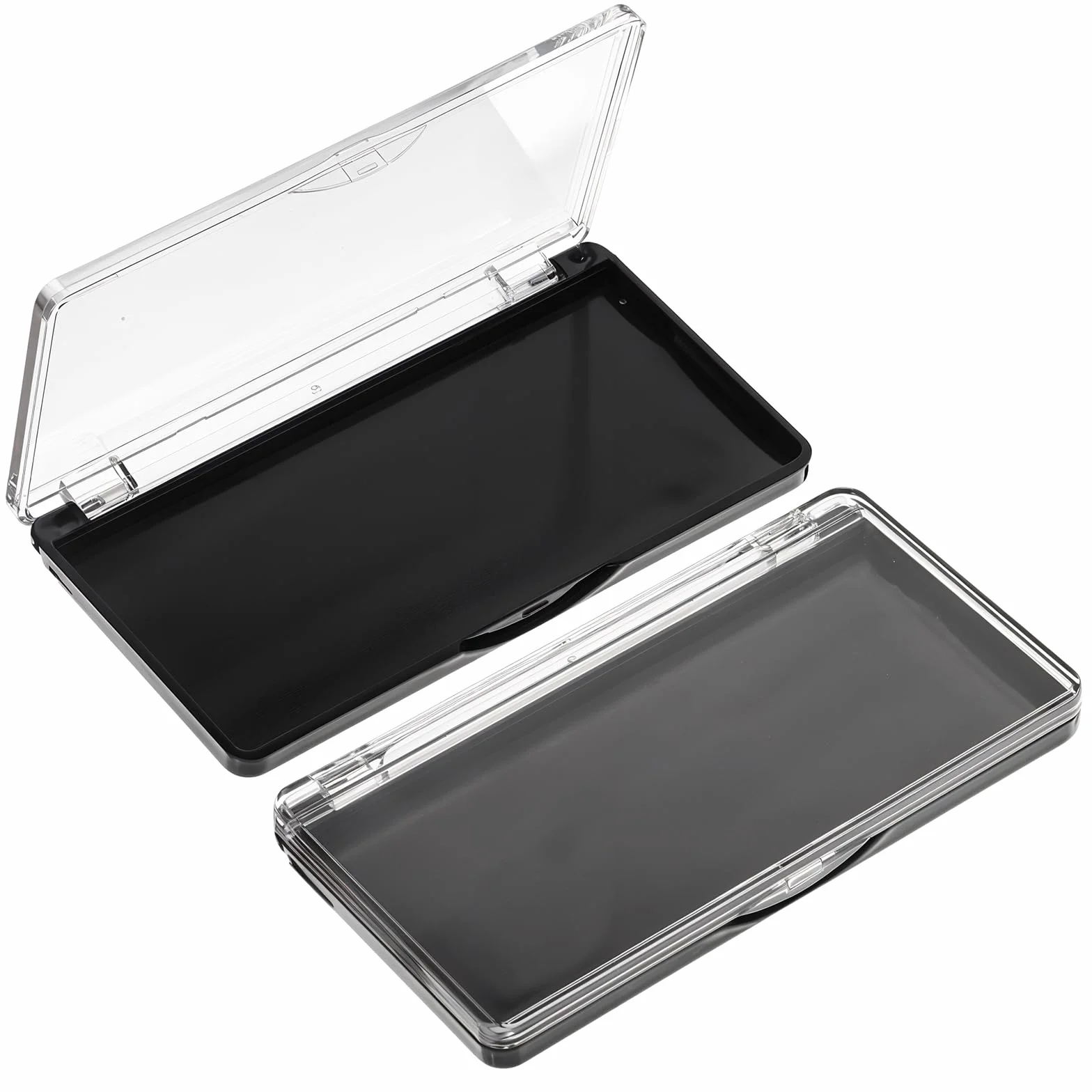 Paletas de maquillaje magnéticas vacías, caja rectangular de almacenamiento para sombra de ojos, rubor y labiales