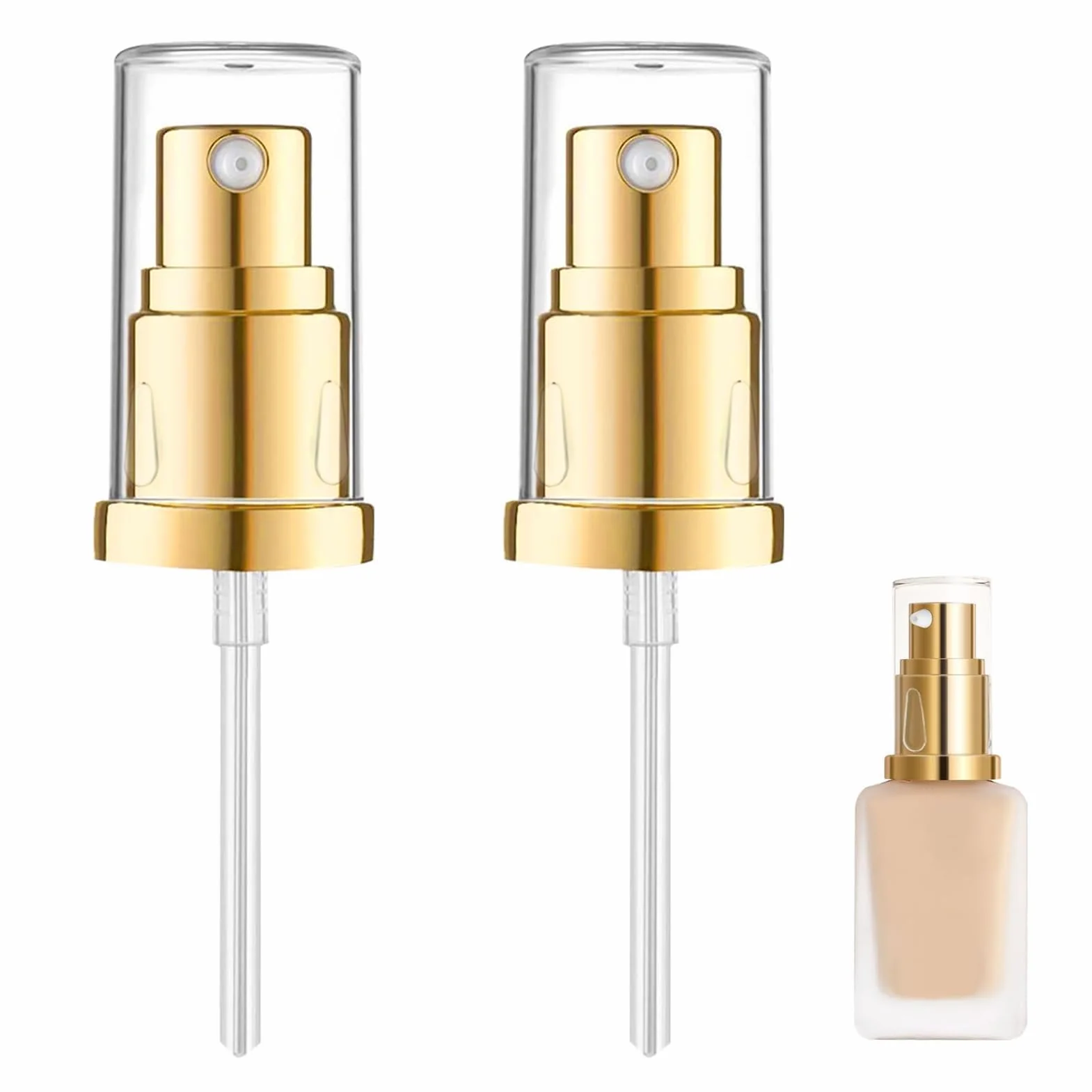 Estée Lauder Double Wear Bombas de Repuesto para Base de Maquillaje, Dosificador de Plástico con Tubo Ajustado y Tapa