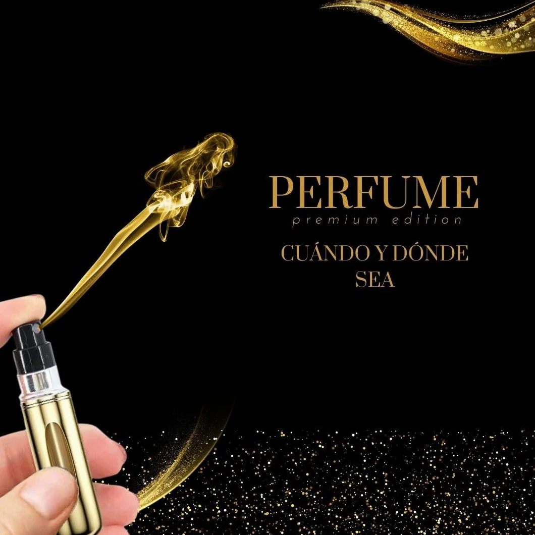 Atomizador Perfume Recargable 5ML, Mini Botella Rociadora Portátil, Pulverizador Colonia Sin Fugas, 5 PCS
