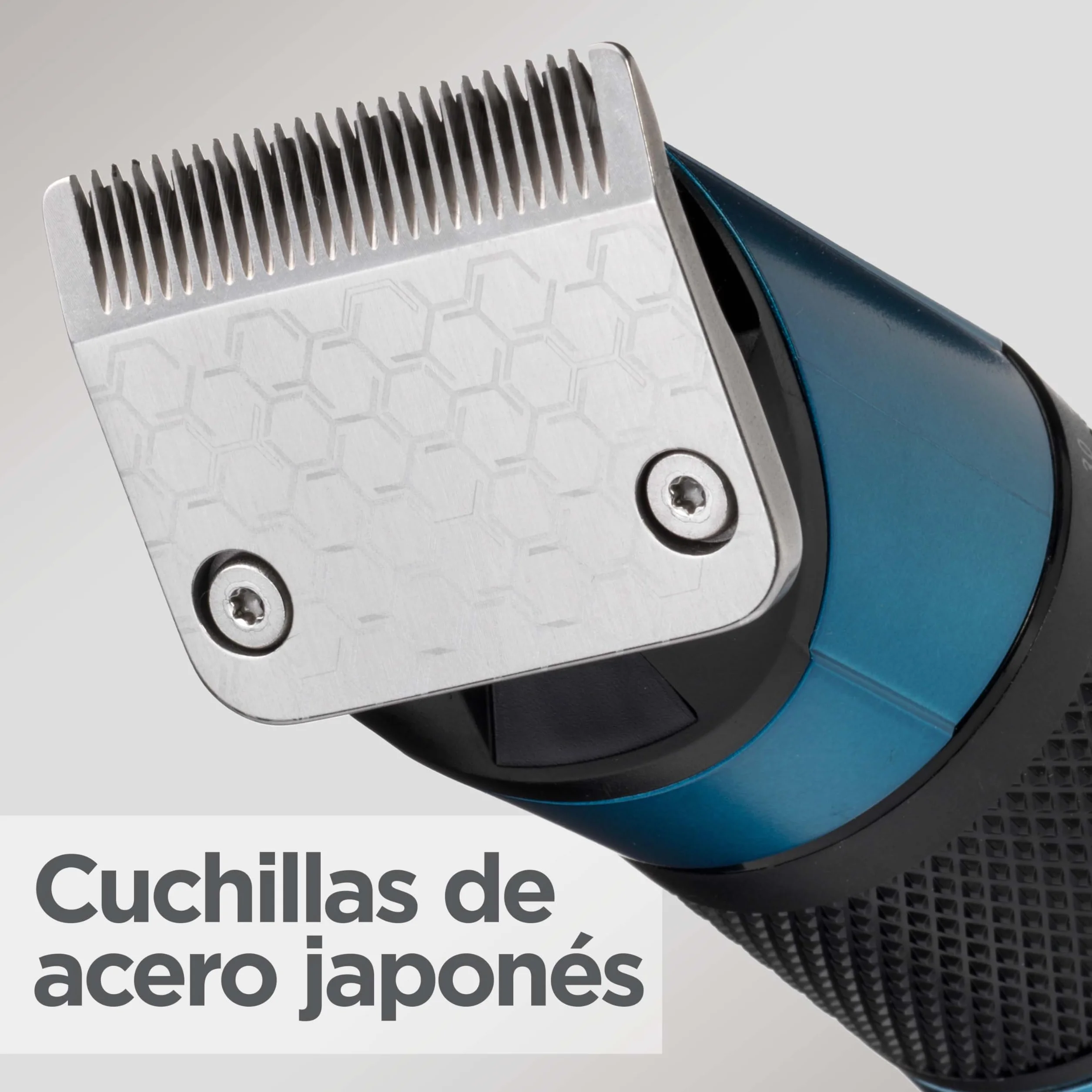 BaByliss Cortapelos Japanese Steel E990E Inalámbrico 160 min Batería Litio Carga Rápida 20 min 45 Longitudes Corte Estuche