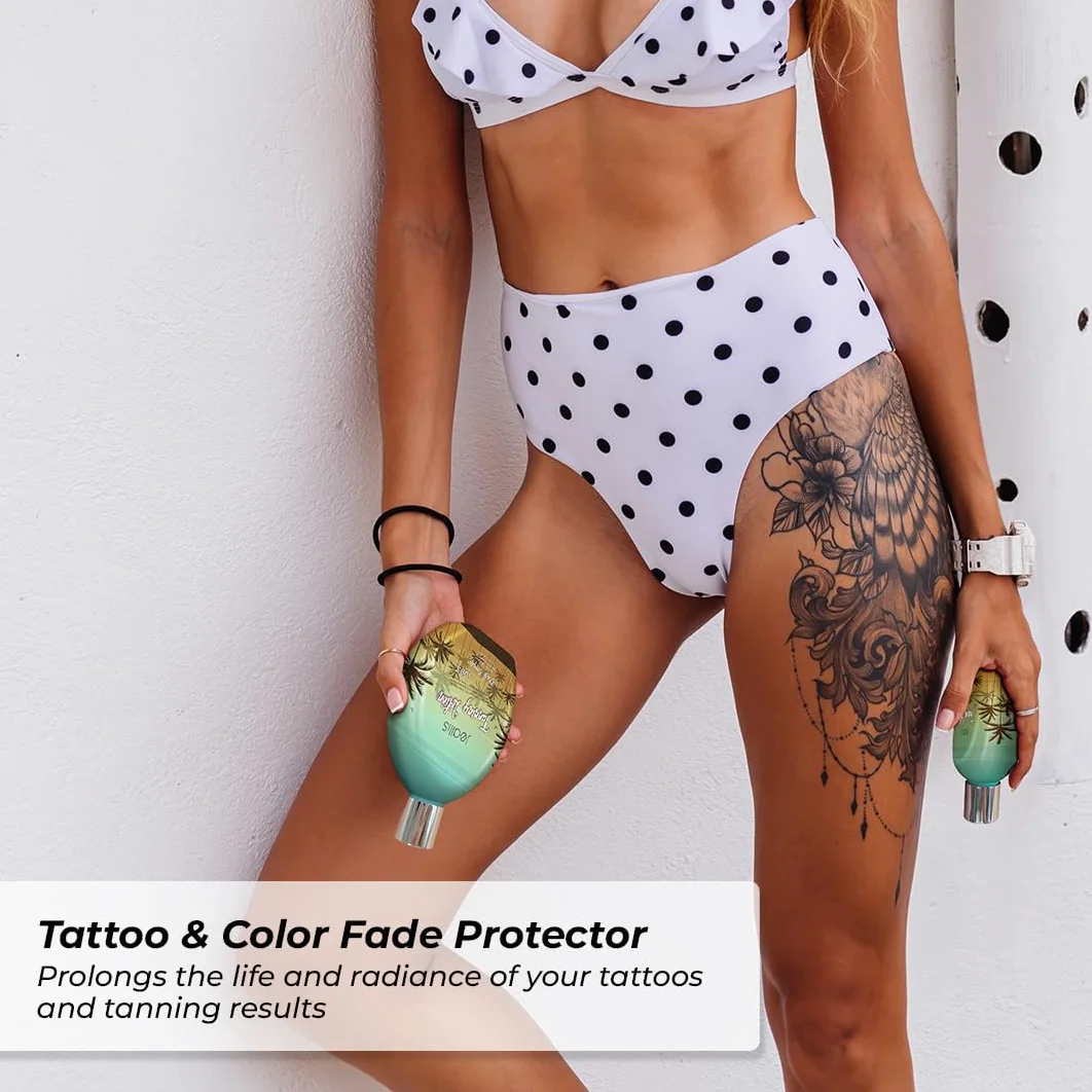 jeallis jeallis Extreme Dark Loción Aceleradora para Camas Solares Interiores y Exteriores con Fórmula Protectora para Tatuajes Sin Dha, 350 ml