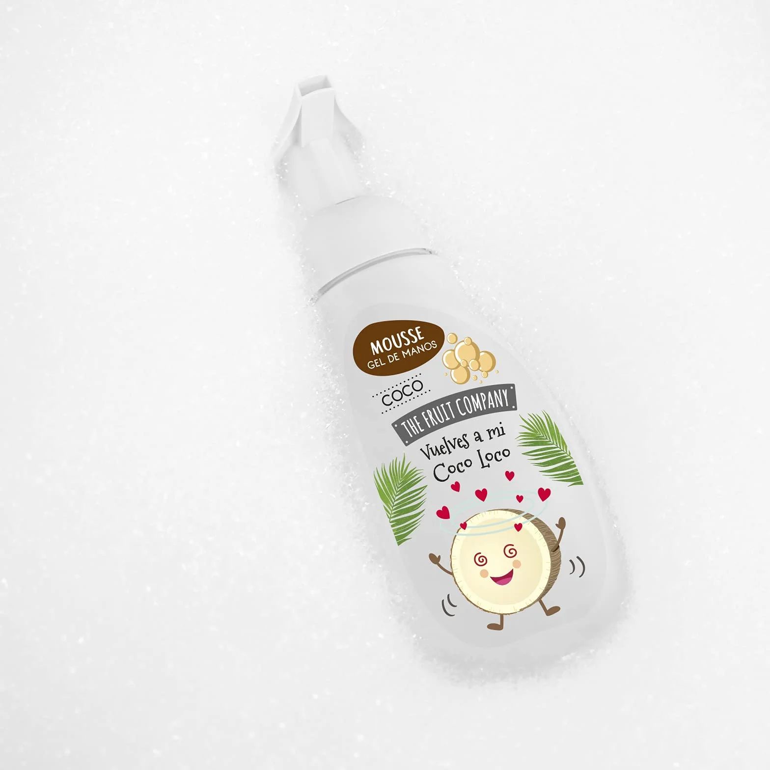 The Fruit Company Jabón de Manos Espuma Mousse Coco 250 ml 4 ud